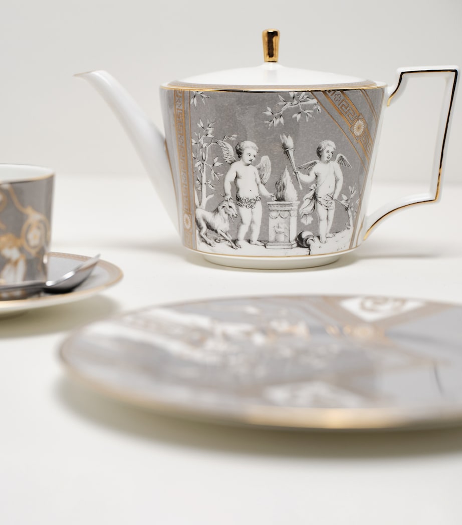 Bone China Renaissance Plate (22cm) GREY Image 7