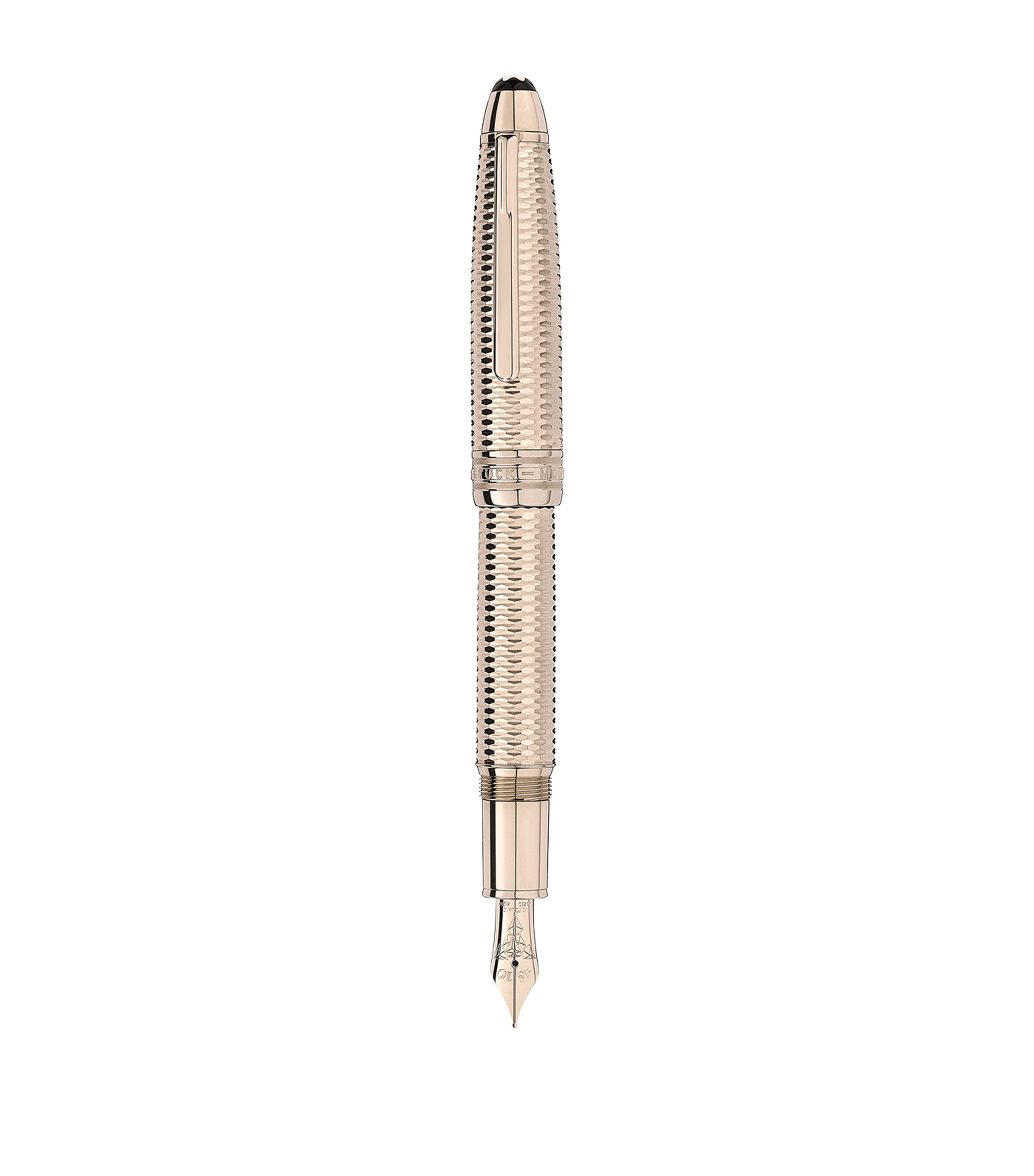 Gold-Plated Meisterstück Geometry Solitaire LeGrand Fountain Pen MULTI Image 1