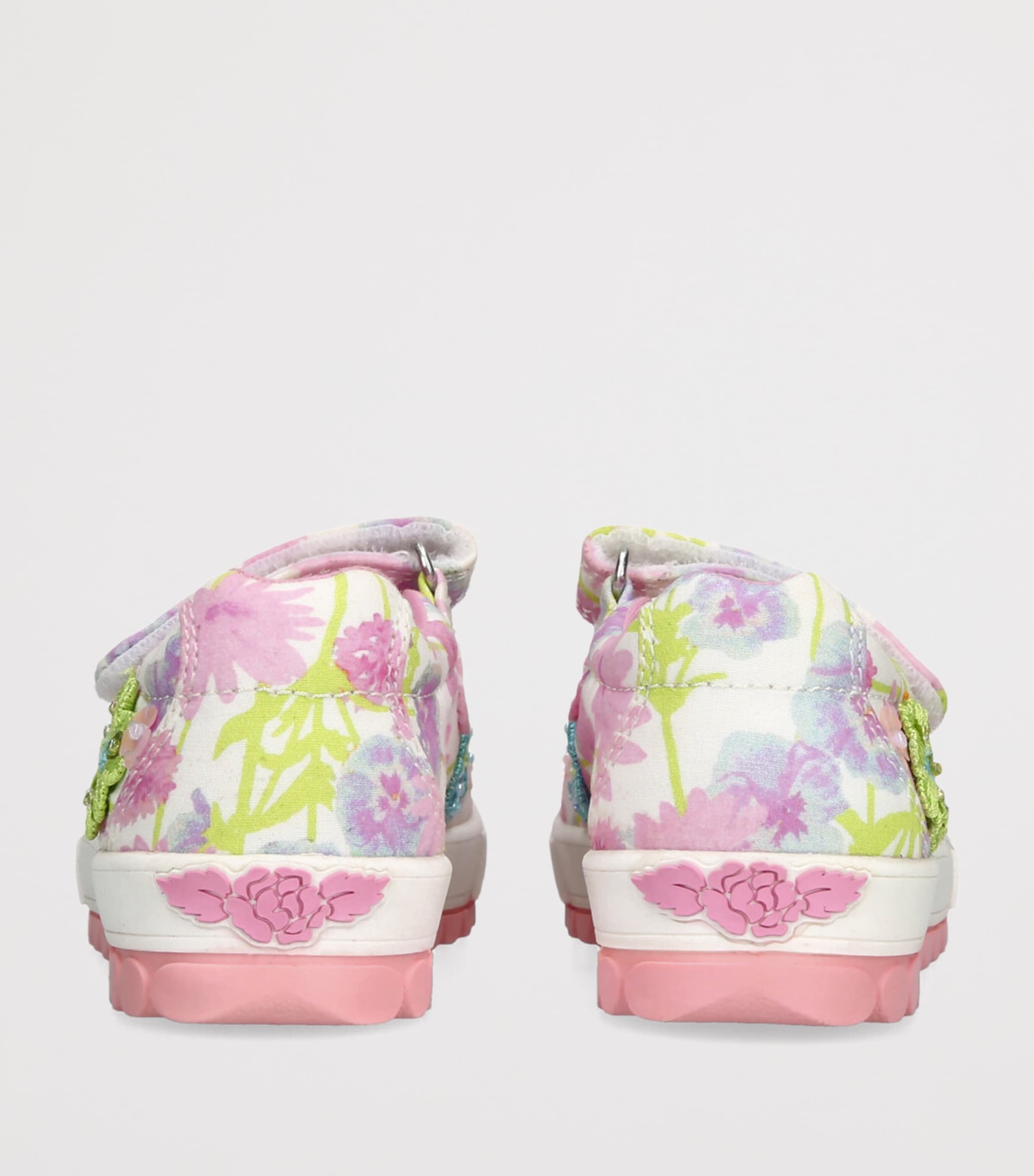 Lelli Kelly Embellished Eloise Dolly Shoes White/comb Image 2