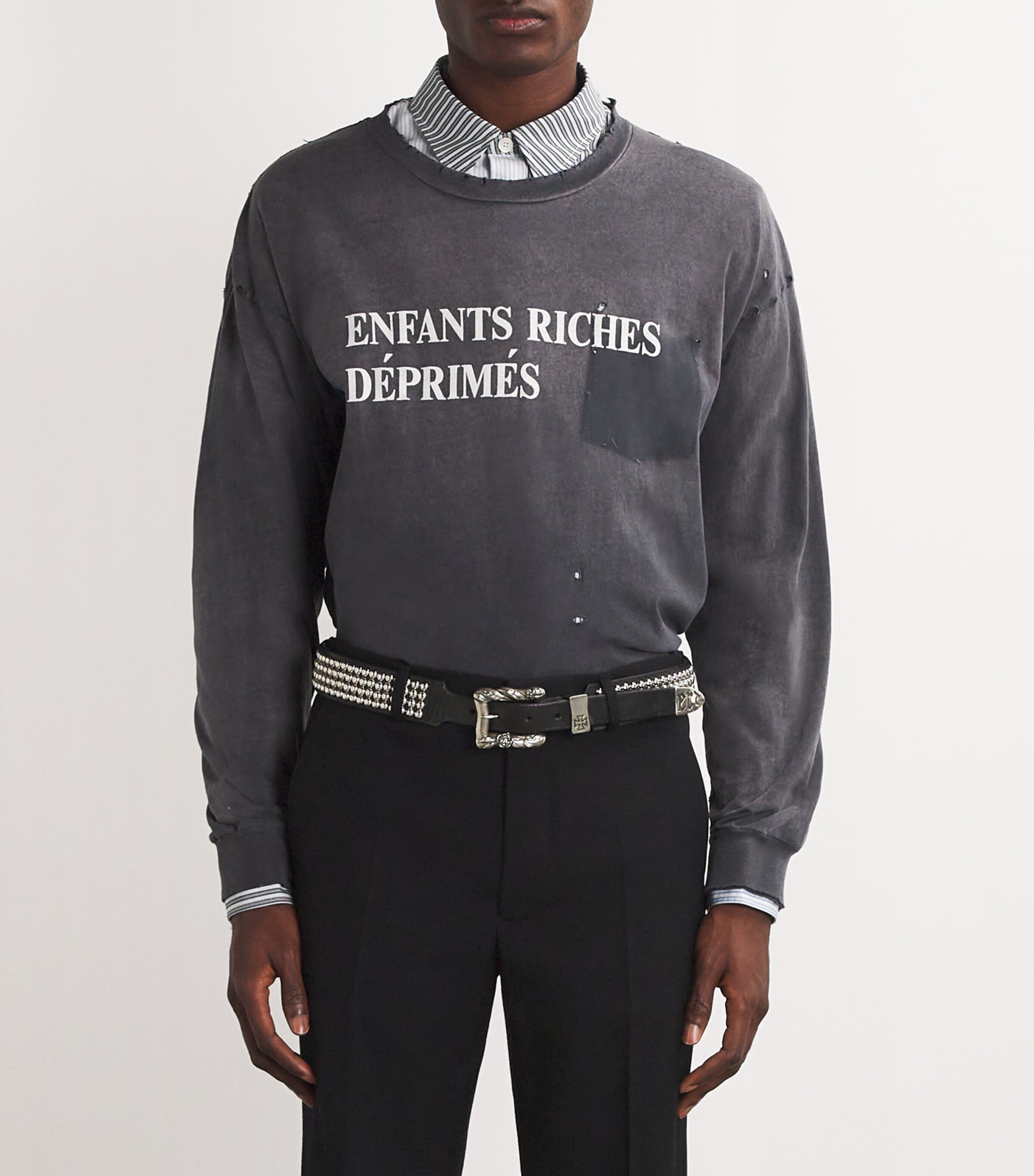 Enfants Riches Déprimés Studded Goodbye Johnny Belt | Harrods US