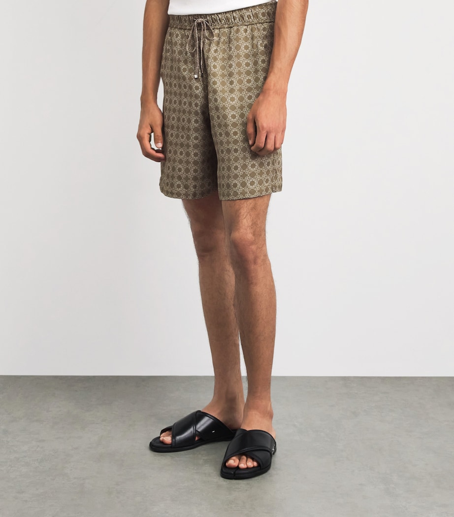 AMIRI Mens MA Quad Short-Sleeve Shirt Thyme Image 4