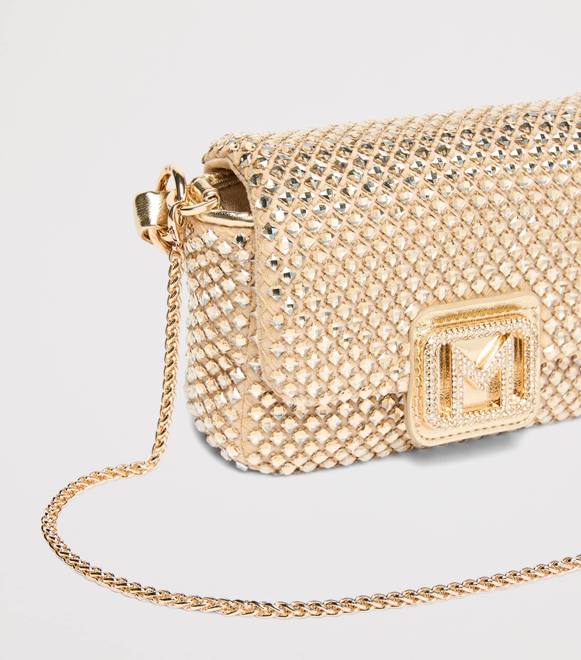 Marella Small Le Muse Clutch Bag Camel Image 6