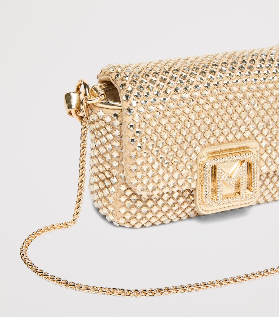 Marella Small Le Muse Clutch Bag Camel Image 6