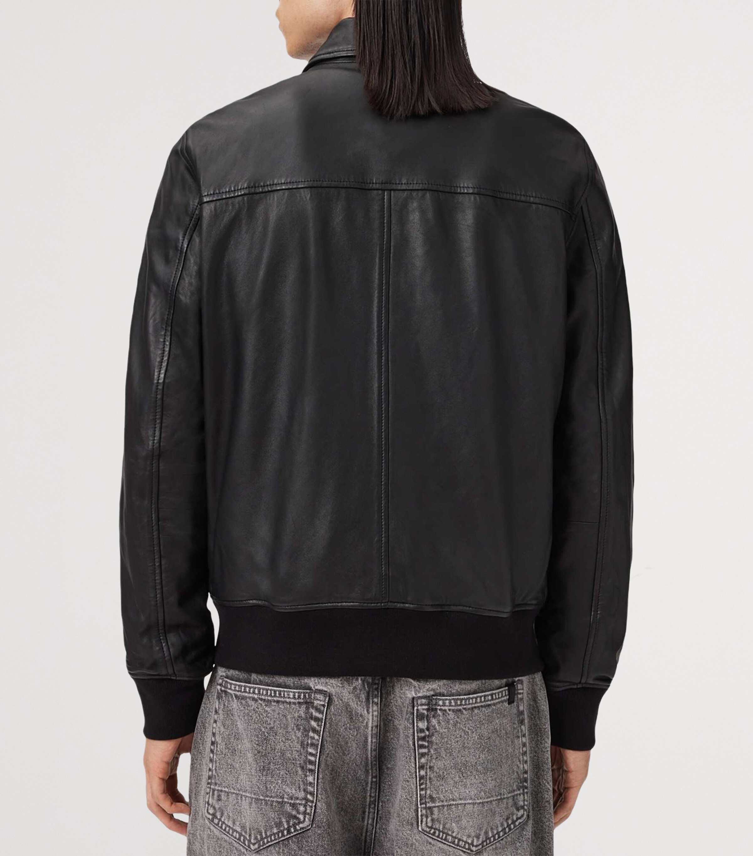 Rashford Leather Jacket BLACK Image 5