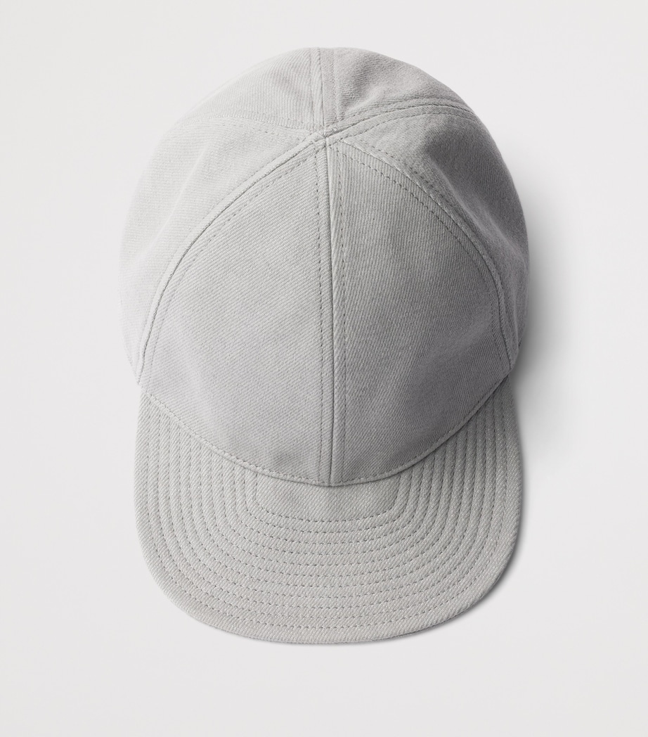 Denim Baseball Cap F01AY Image 2