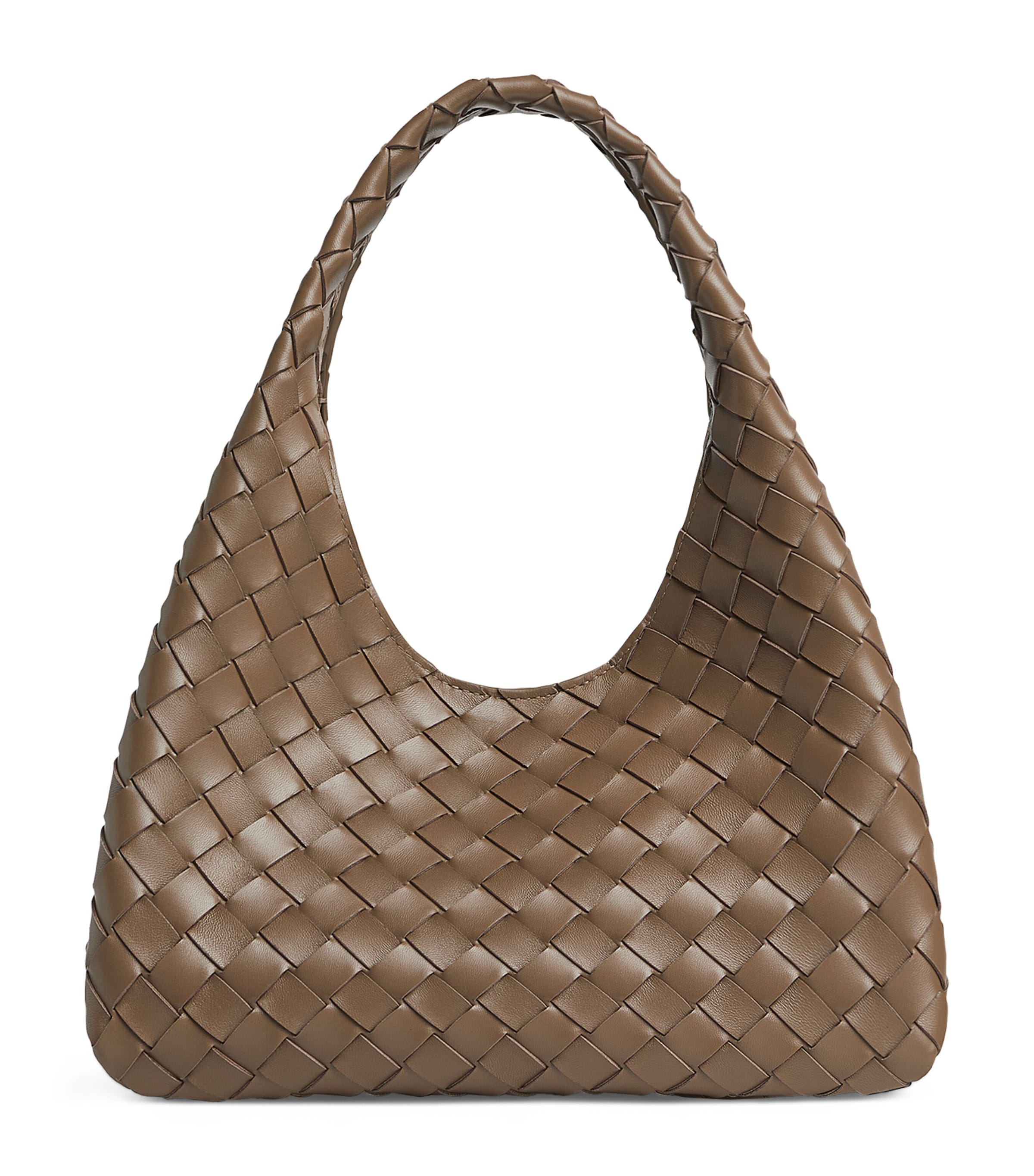 Small Leather Intrecciato Campana Shoulder Bag 2360 Image 1