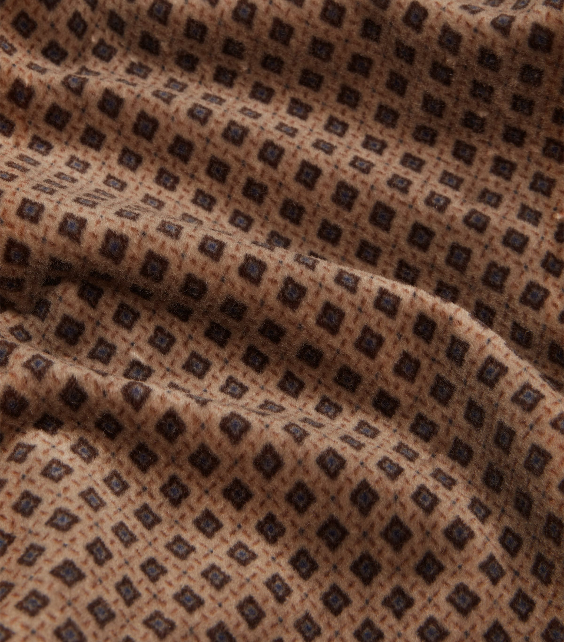 Cotton Print Bourdon Evening Suit Jacket 284FAWN Image 6