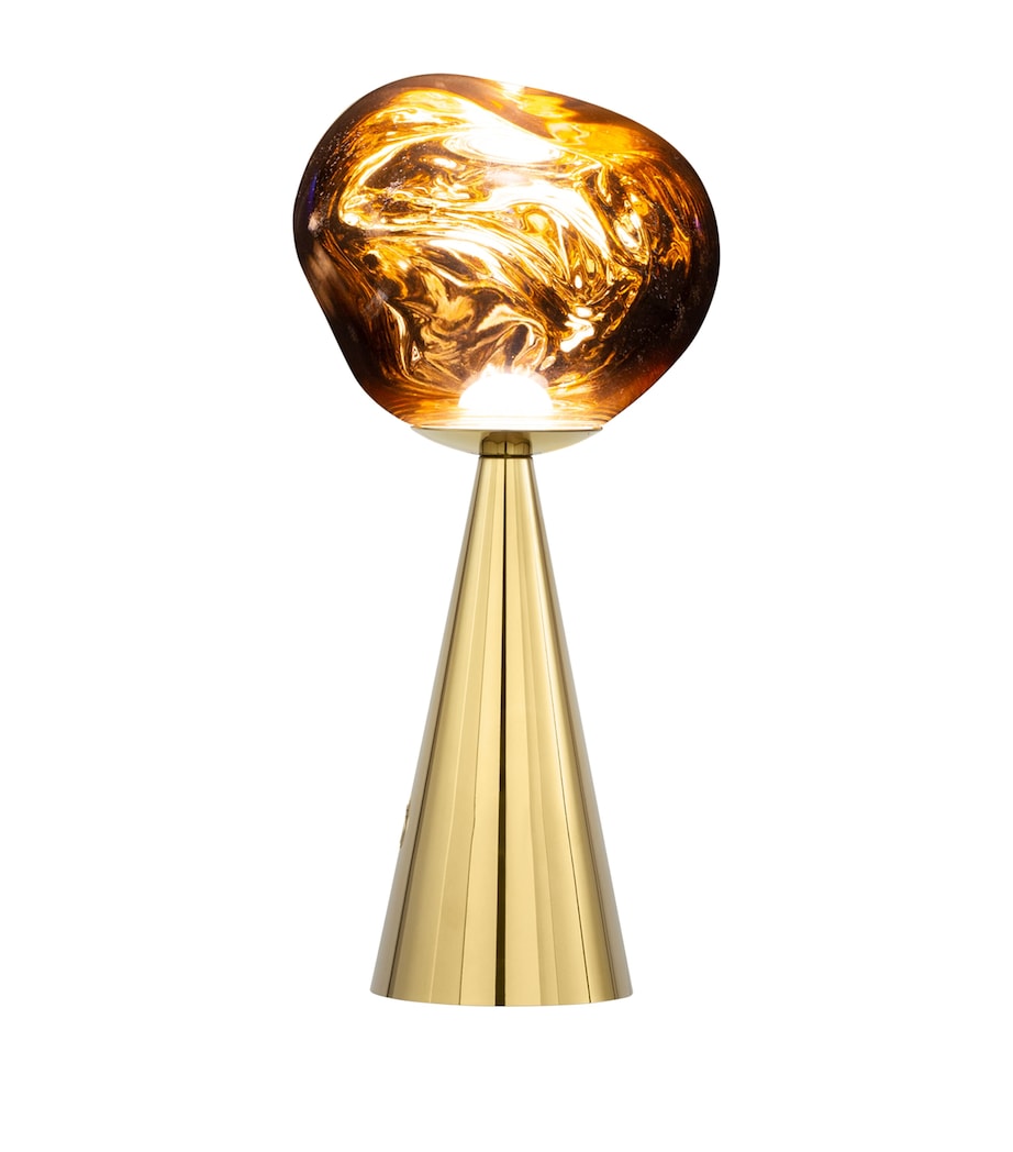 Portable Melt Table Lamp GOLD Image 10