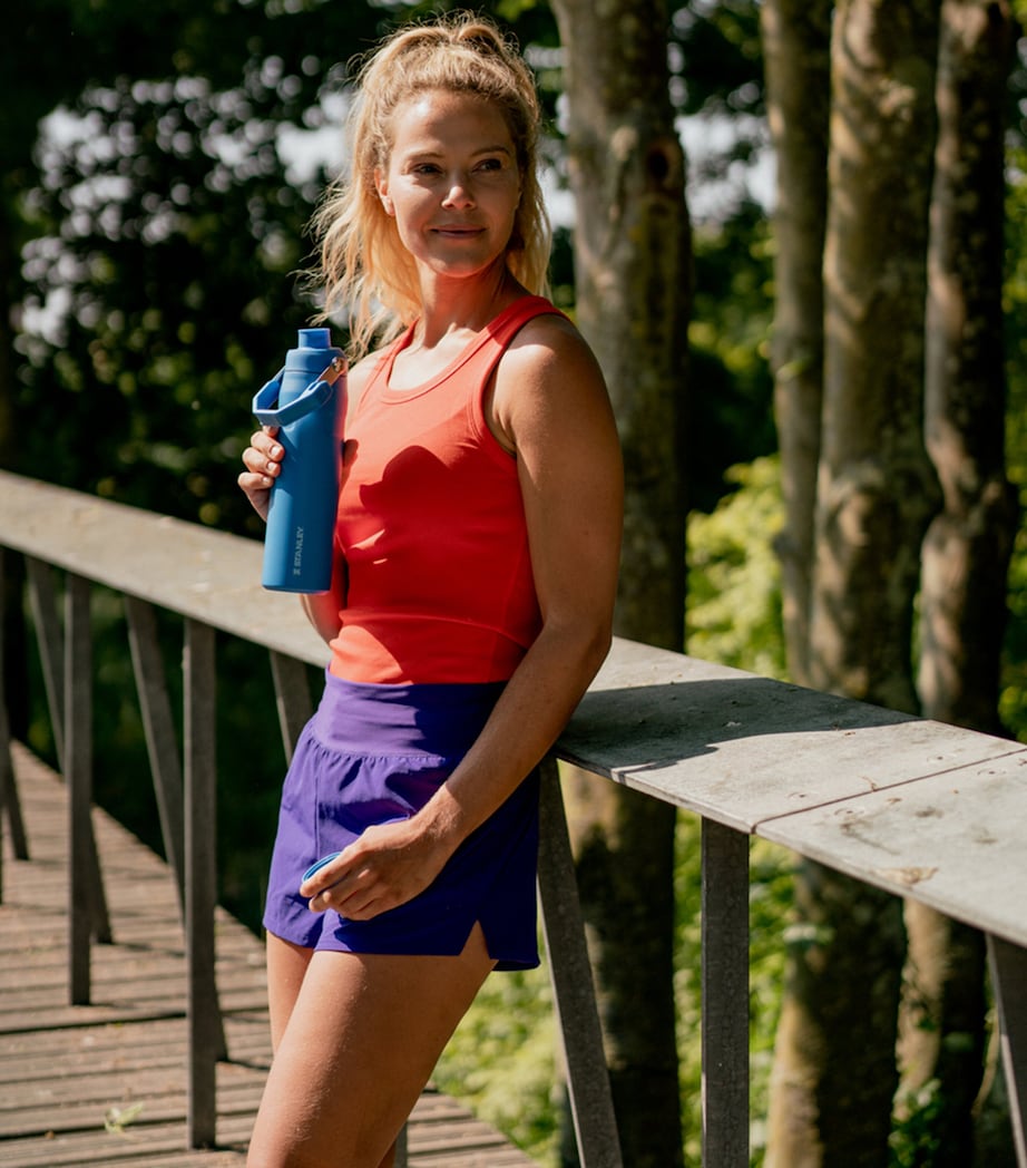 Iceflow Aeroflight Fast Flow Lid Bottle (0.6L) AZURE Image 3