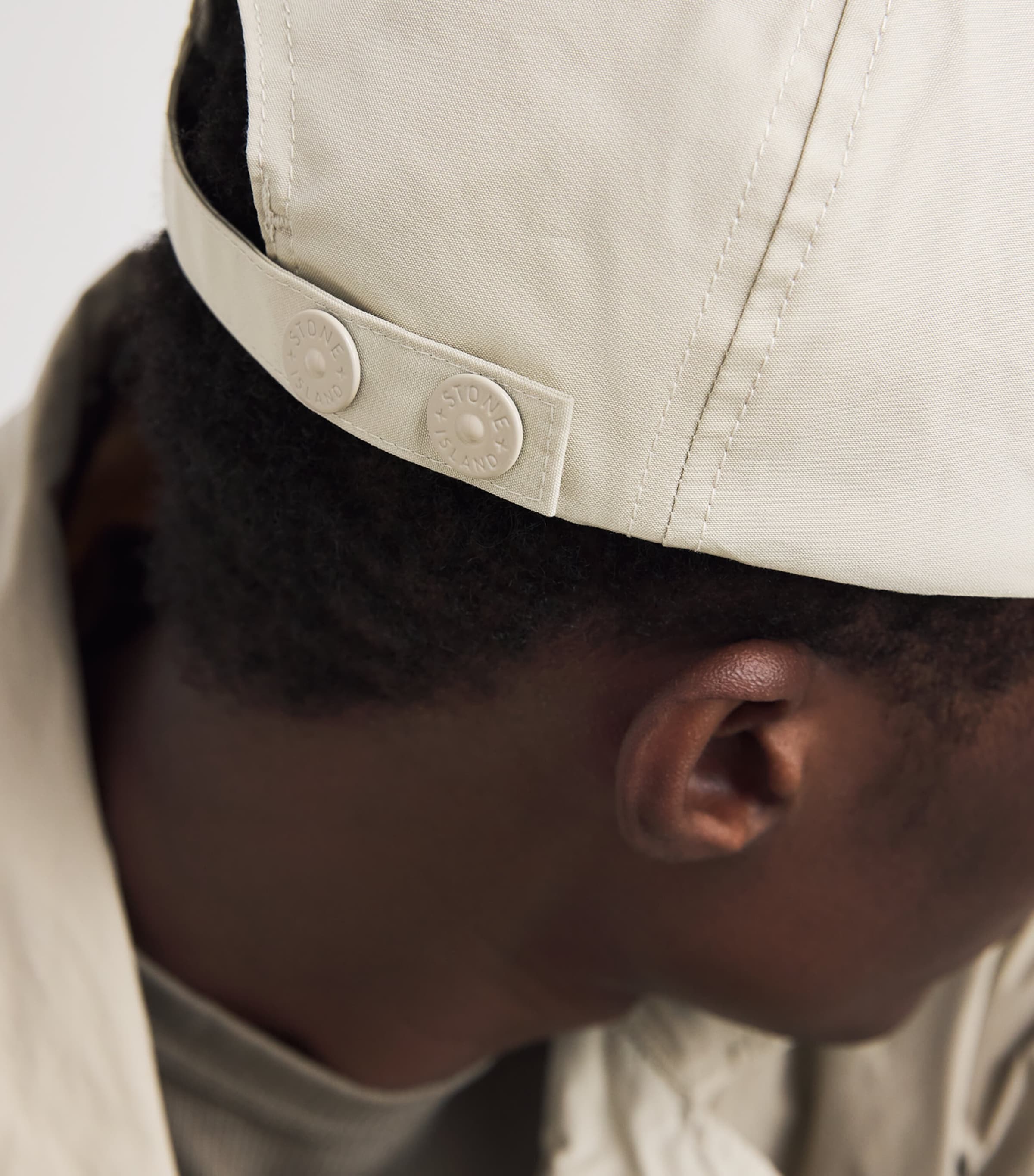 Stone Island Cotton Ghost Baseball Cap Image 4