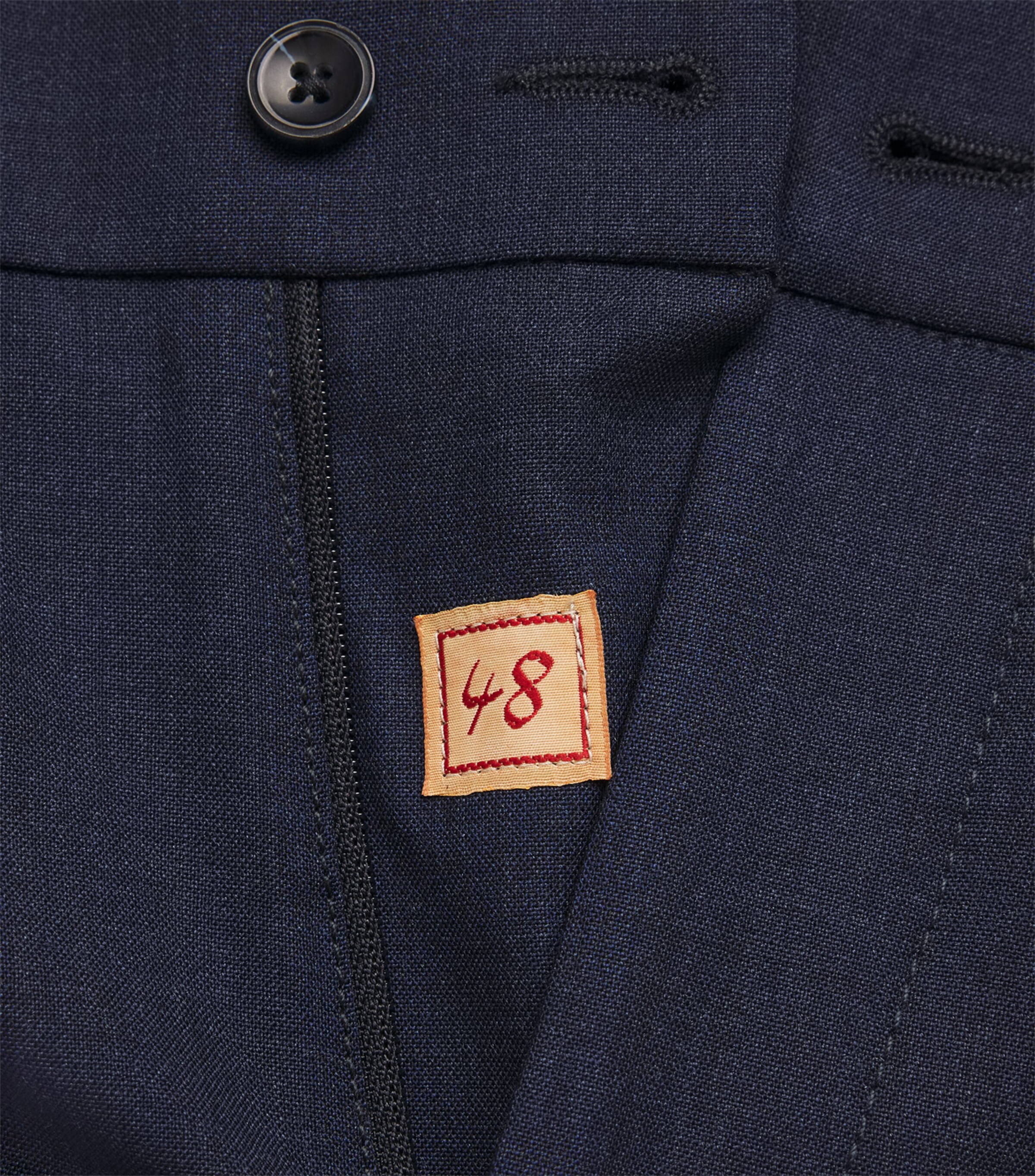 Marco Pescarolo Mens Virgin Wool Drawstring Trousers Blu Image 6