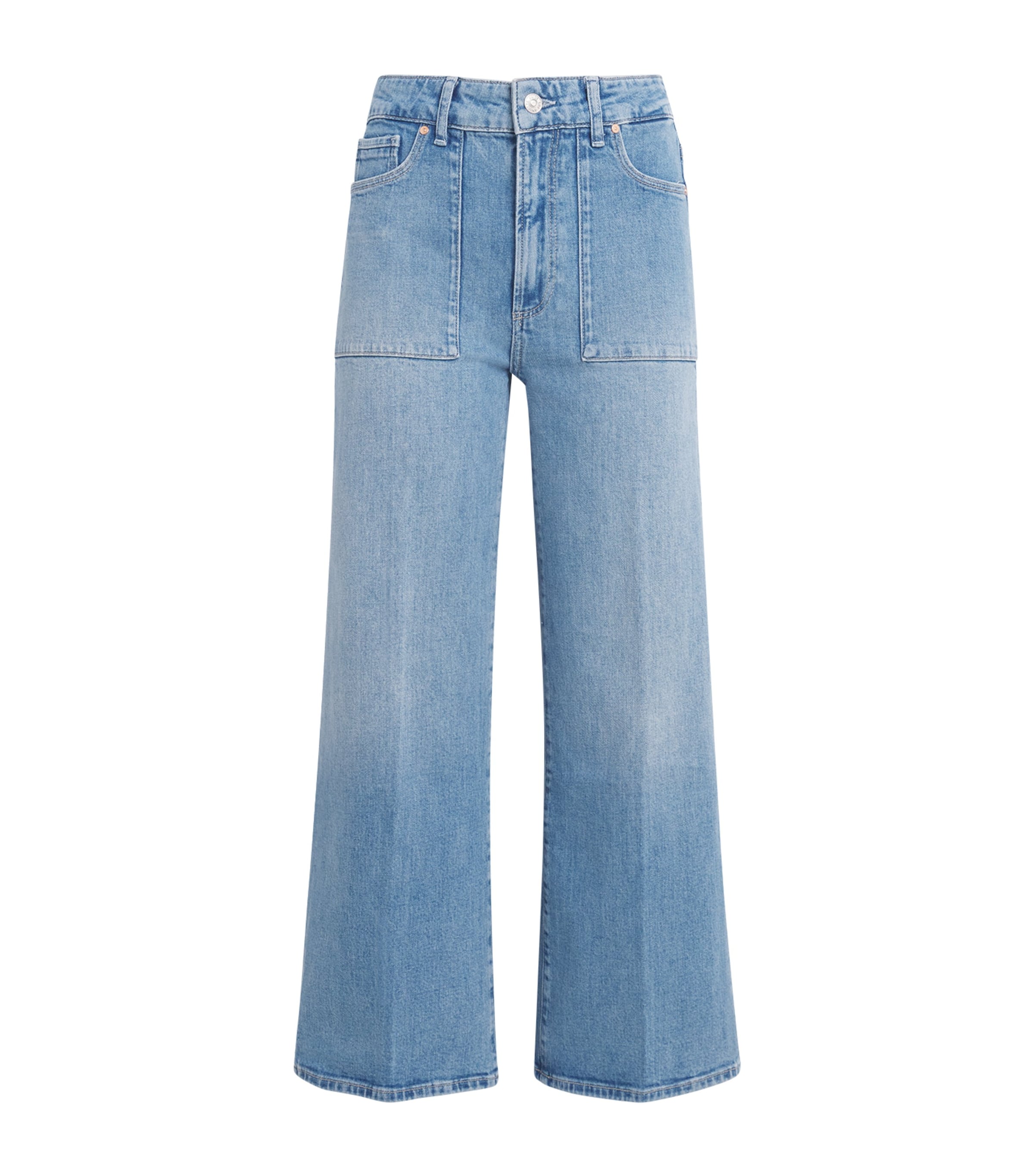 Paige Anessa Ankle Wide-leg Jeans