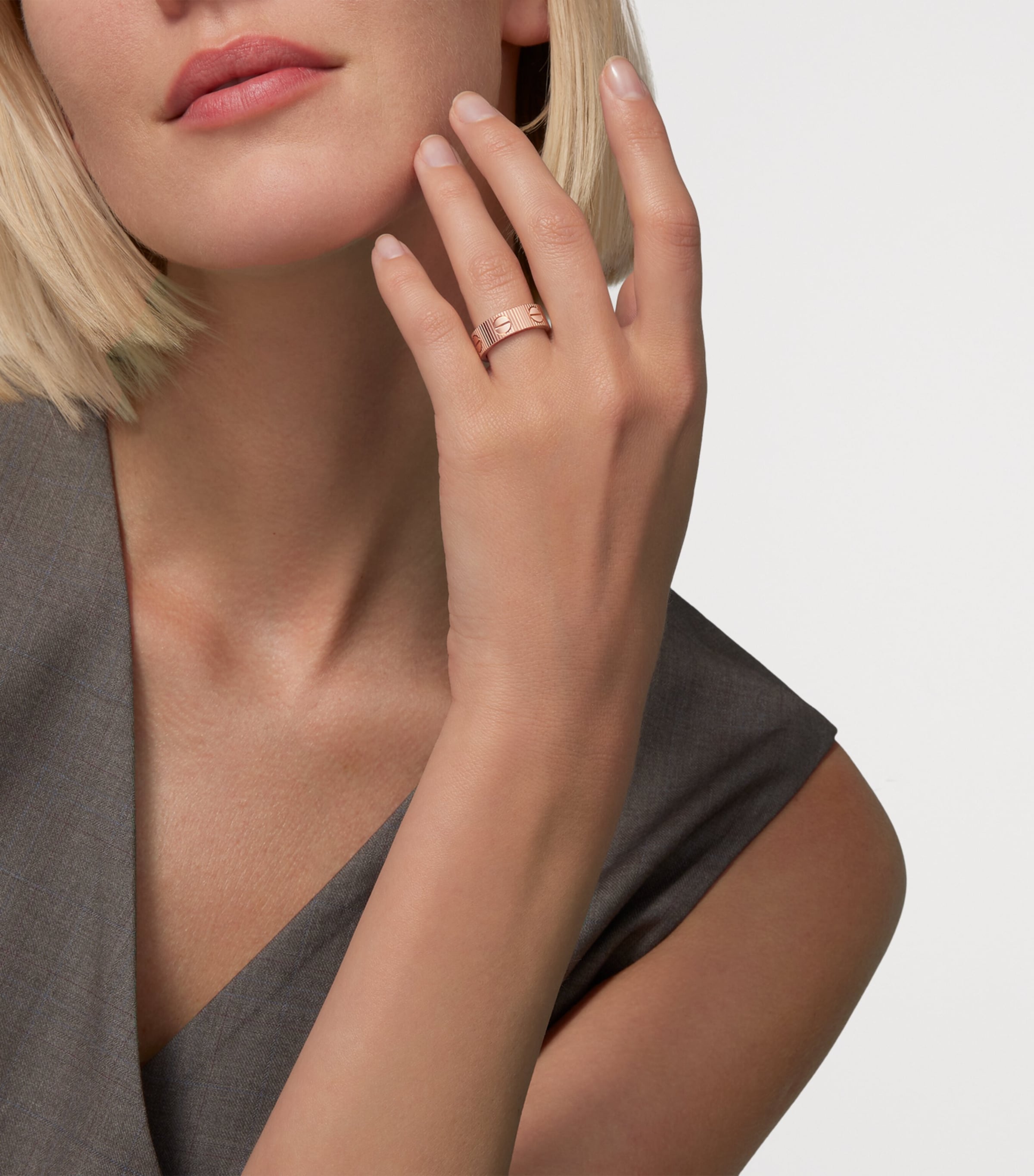 Rose Gold LOVE Unlimited Ring ROSE GOLD Image 6