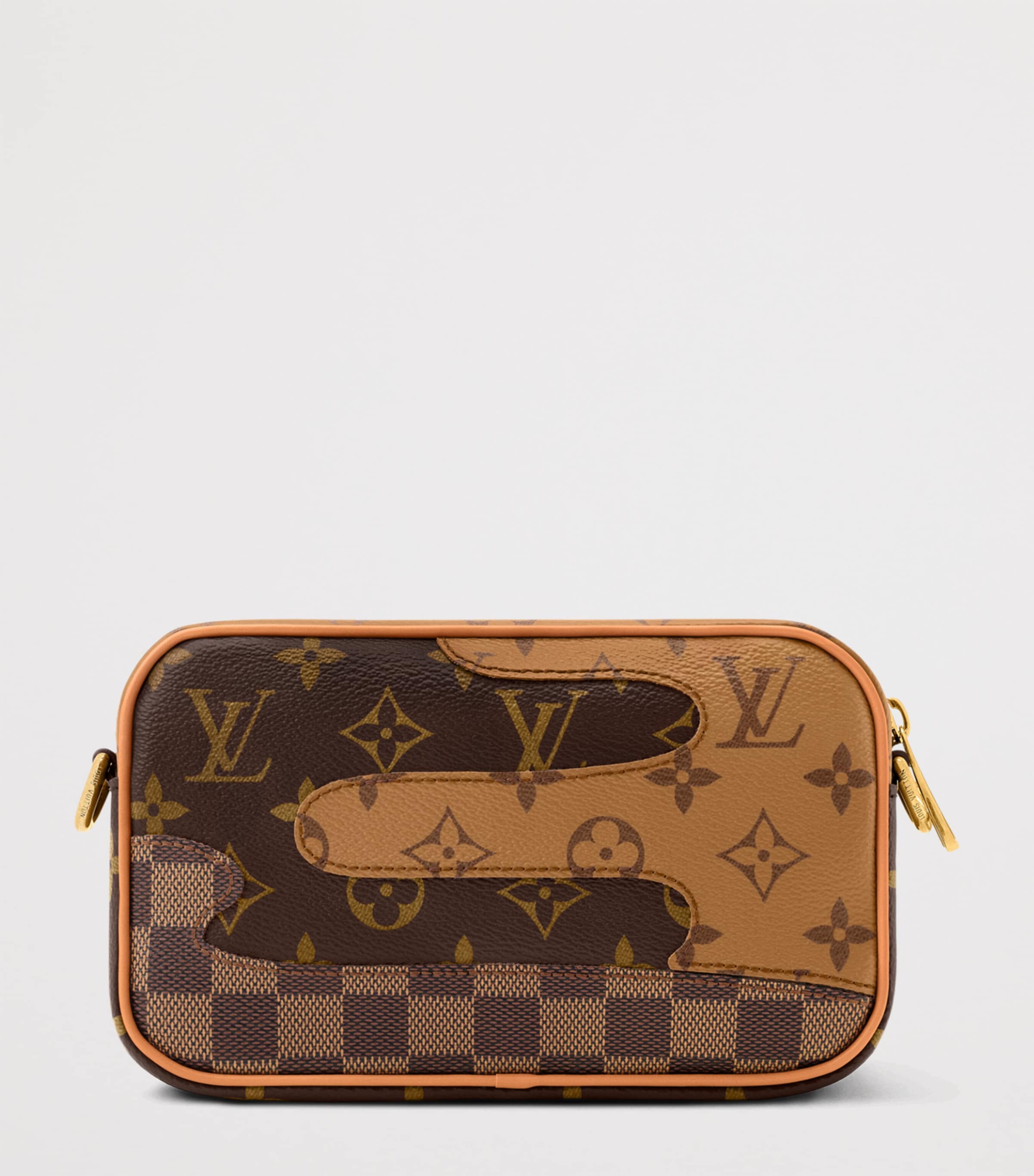 Leather Trocadéro Wearable Wallet BROWN Image 4