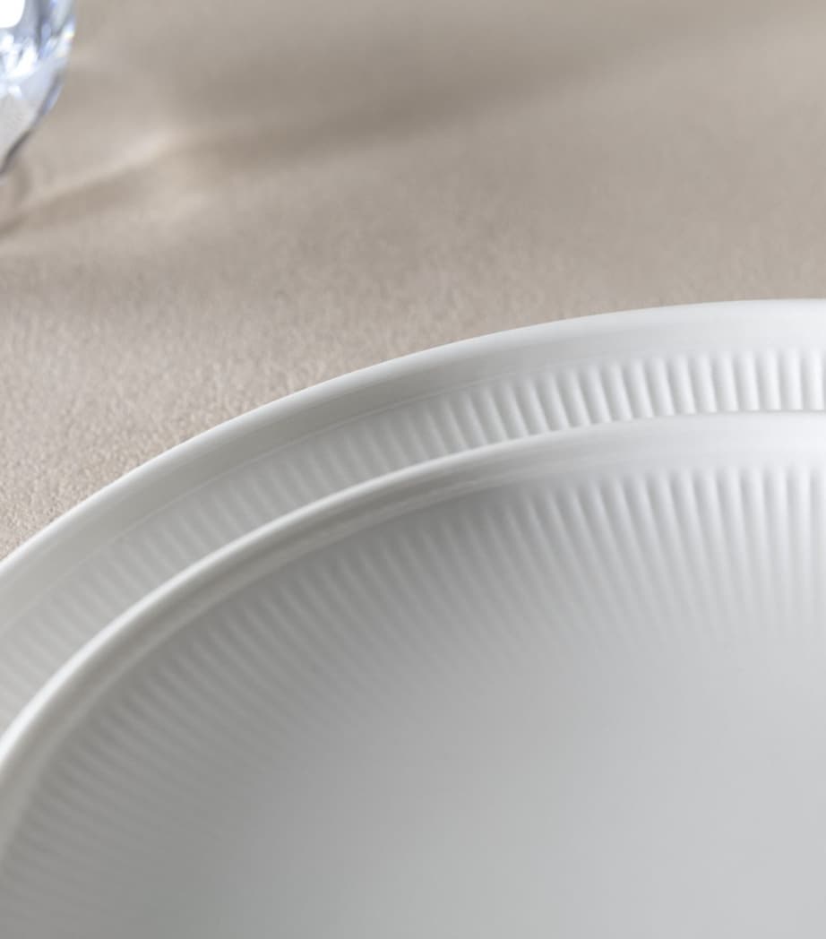 Porcelain Afina Flat Plate (27cm) WHITE Image 5