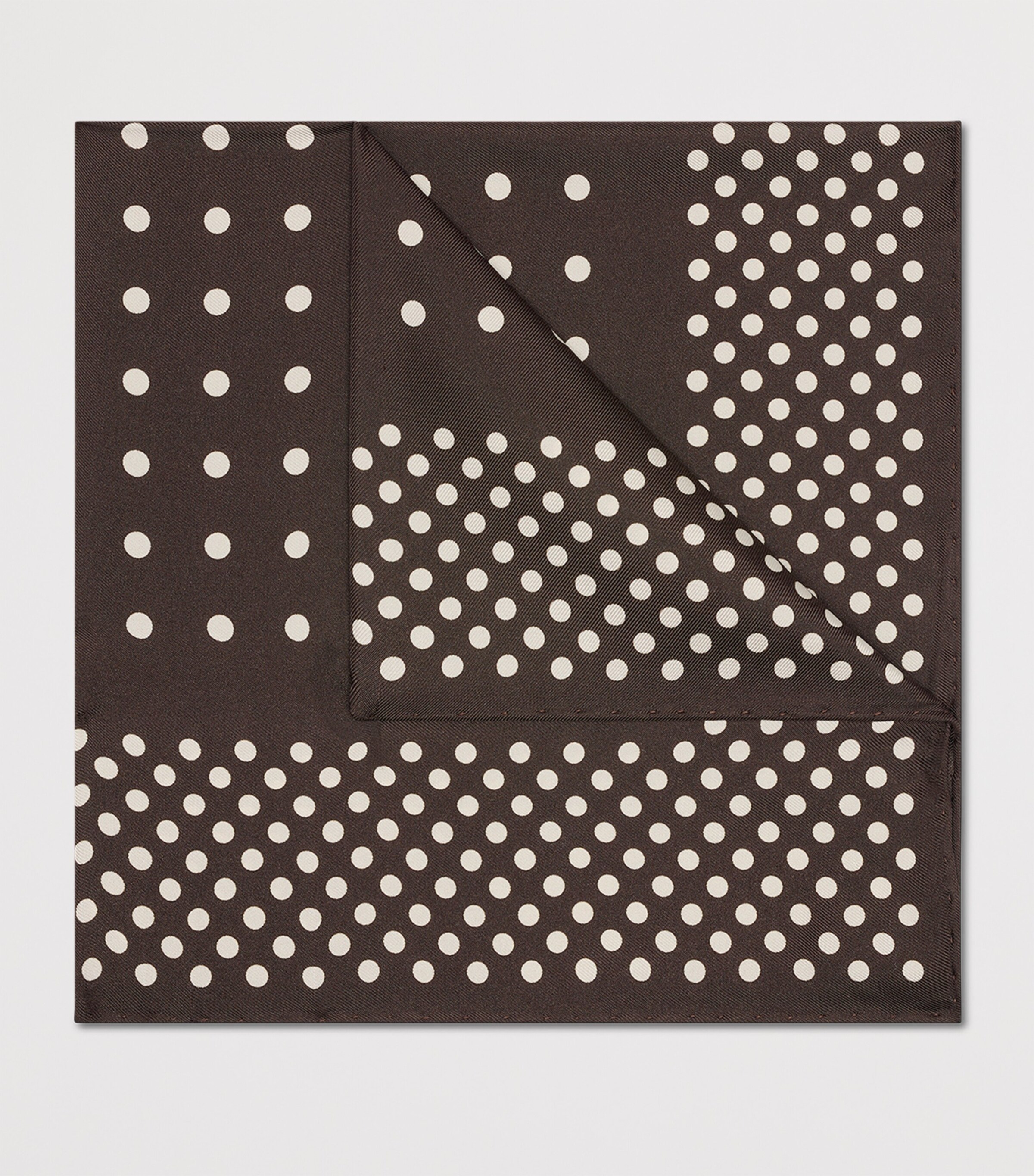 TOM FORD Silk Polka-Dot Pocket Square Image 2