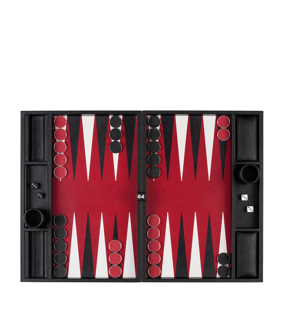 Prada Saffiano Leather Backgammon Set Image 2