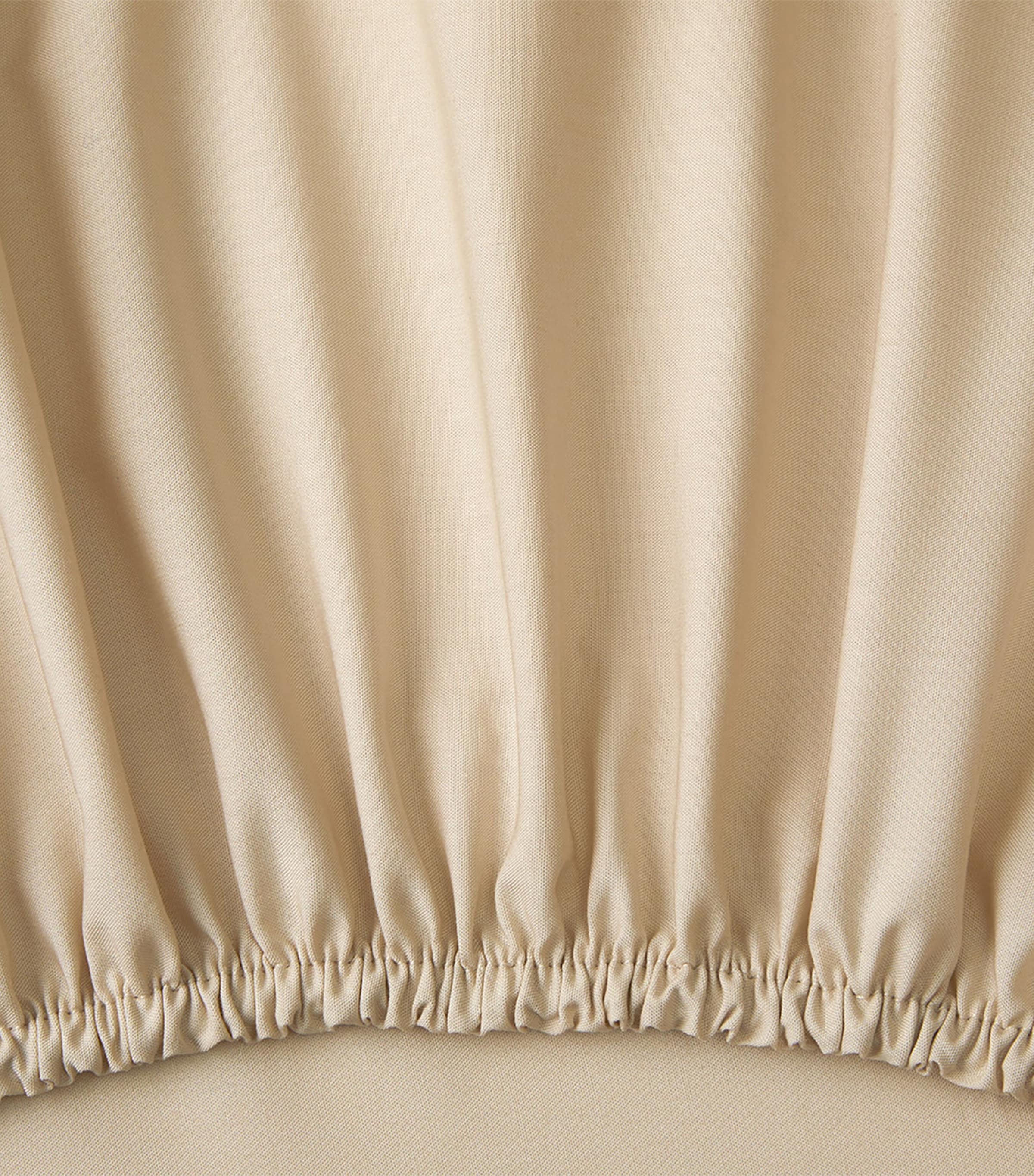Ralph Lauren Home Cotton Player Euro King Fitted Sheet (160cm x 200cm) Paleoak Image 3