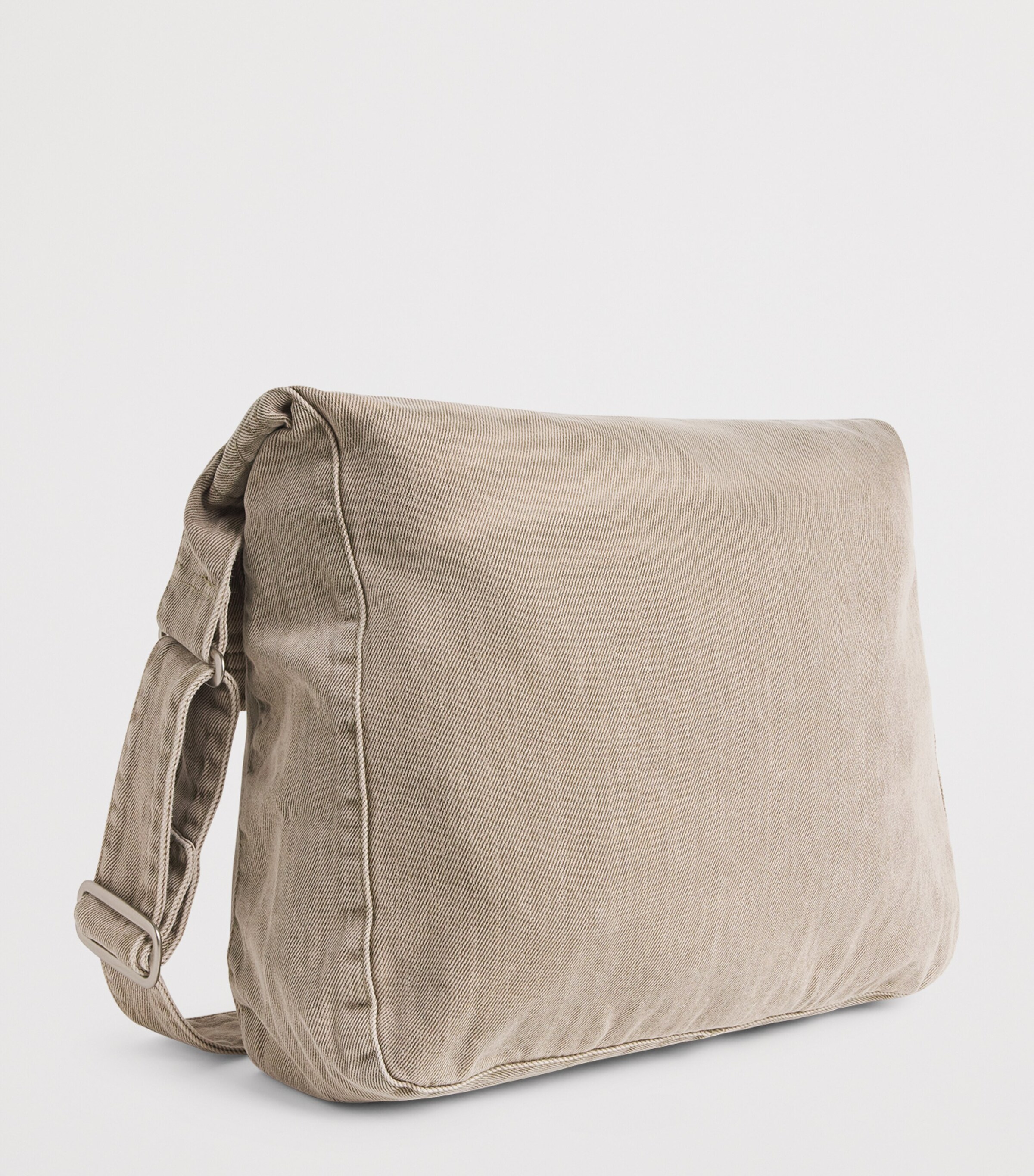 Our Legacy Denim Sling Shoulder Bag Olive Breeze Wash Image 3