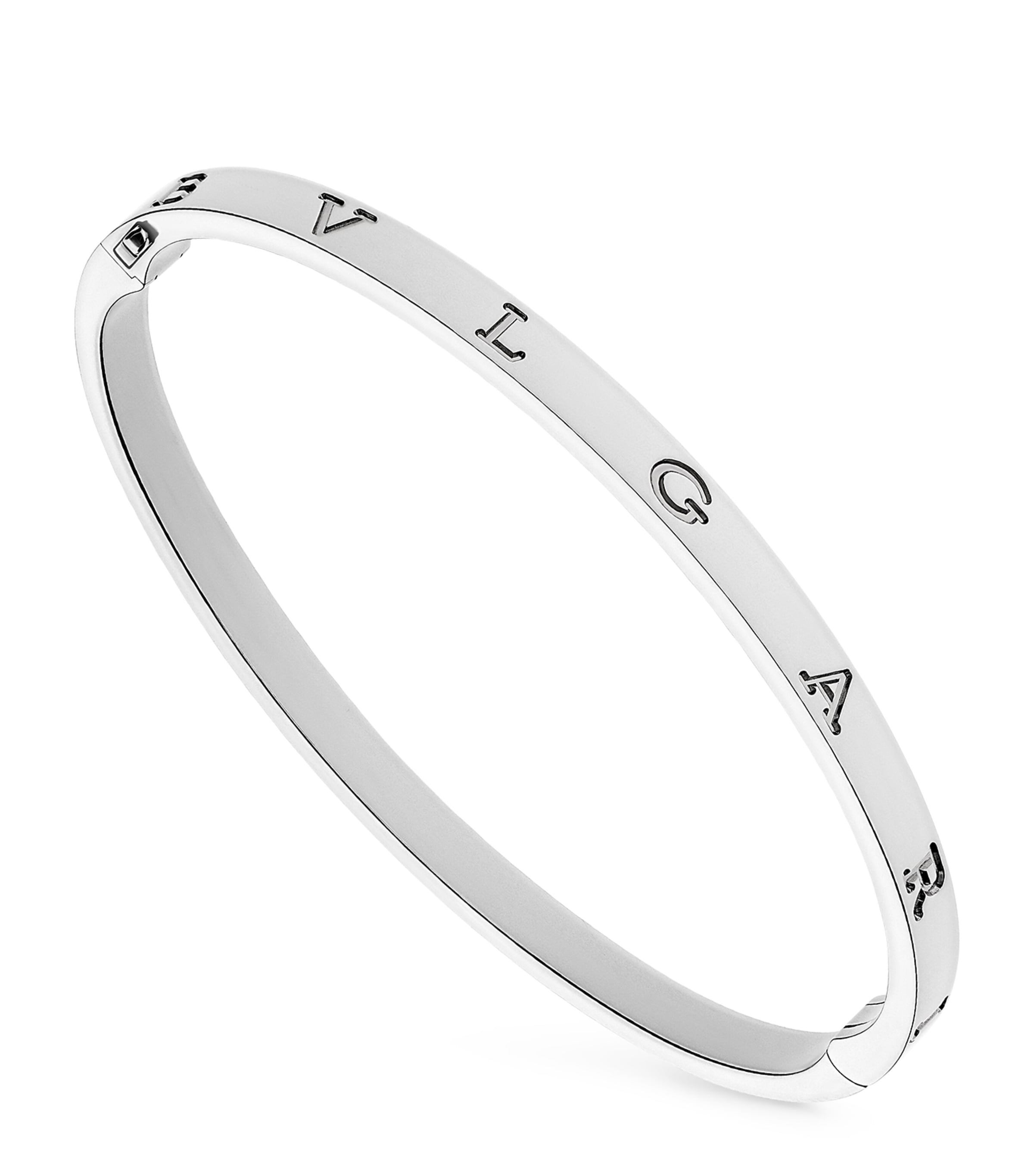 White Gold B.zero1 Bangle WHITE GOLD Image 2