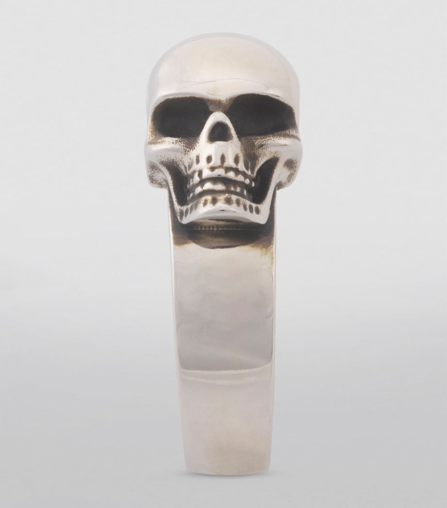 Brass Skull Ring 0446 Image 3