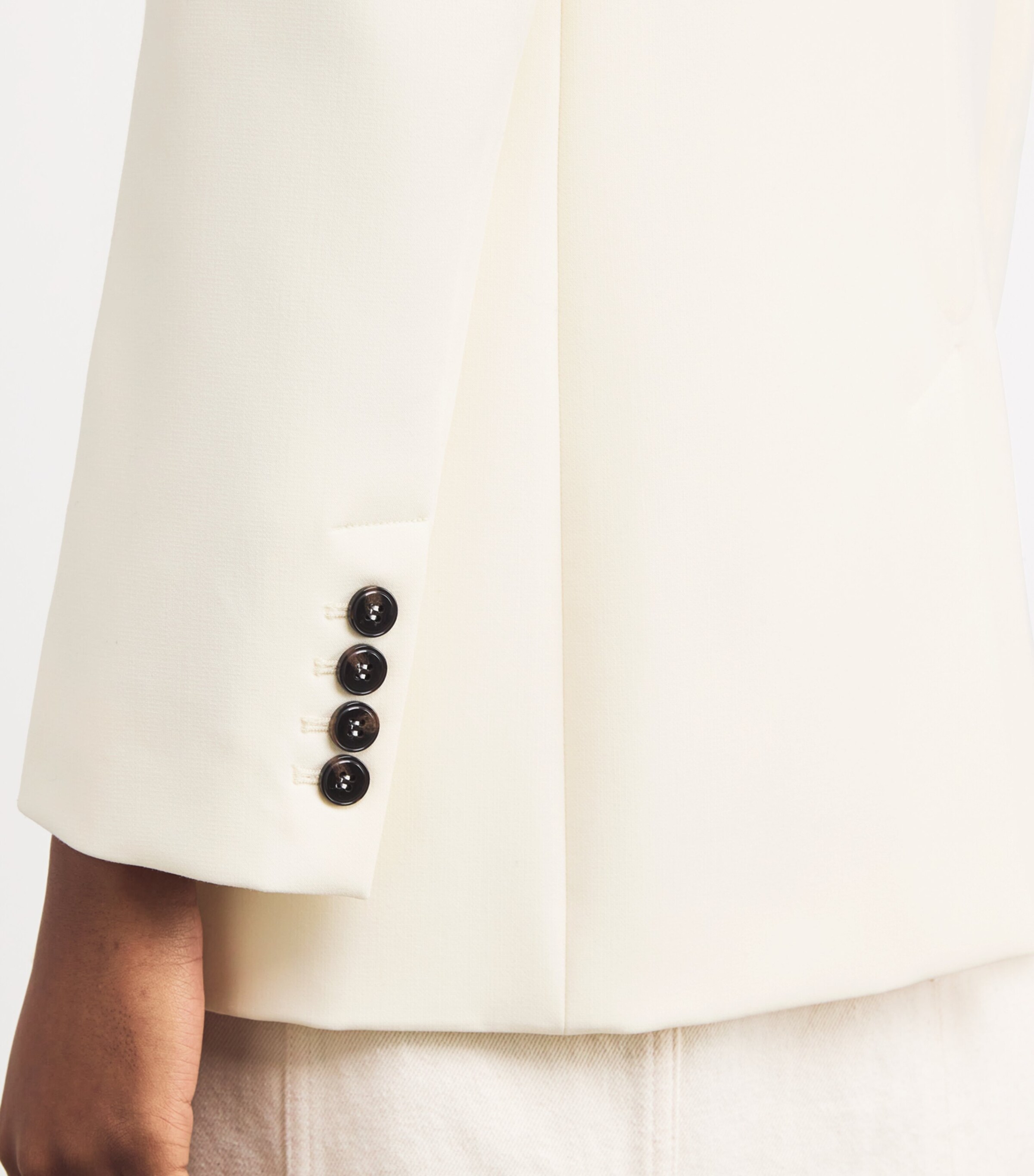 Single-Breasted Blazer IVORY Image 6