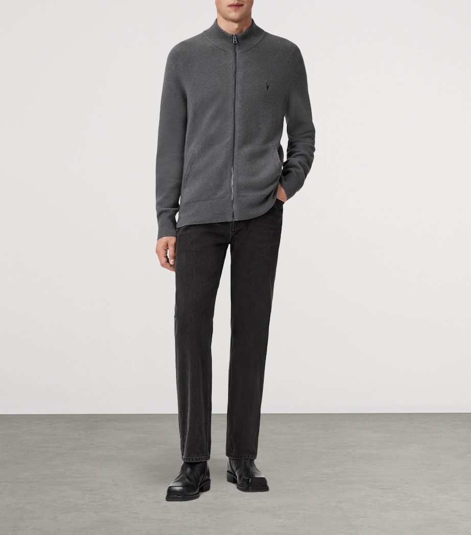 Statten Zip-Up Cardigan ASHER GREY Image 2