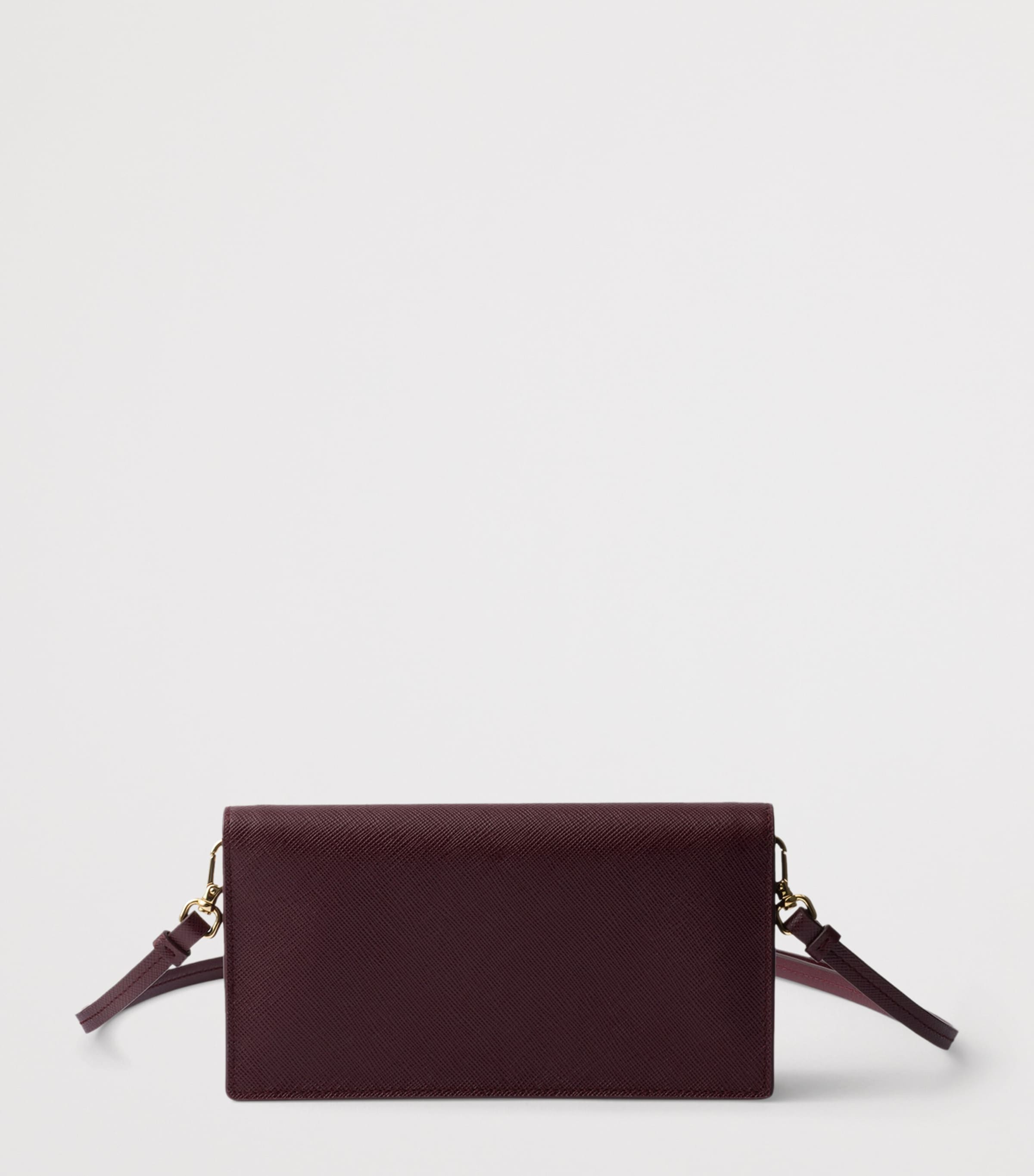 Prada Mini Saffiano Leather Clutch Bag Image 3