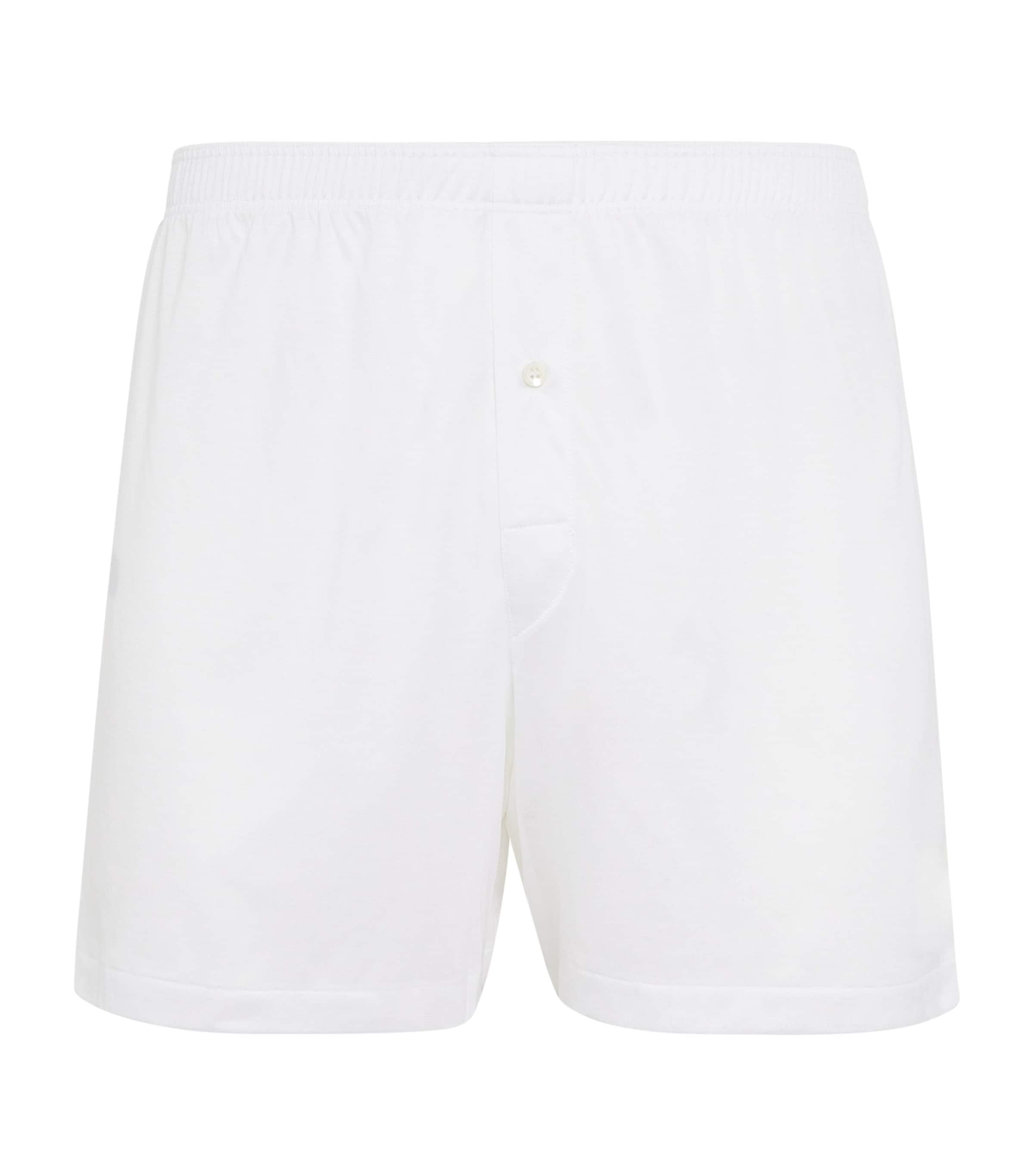 Shop Zimmerli 252 Royal Classic Boxers In White