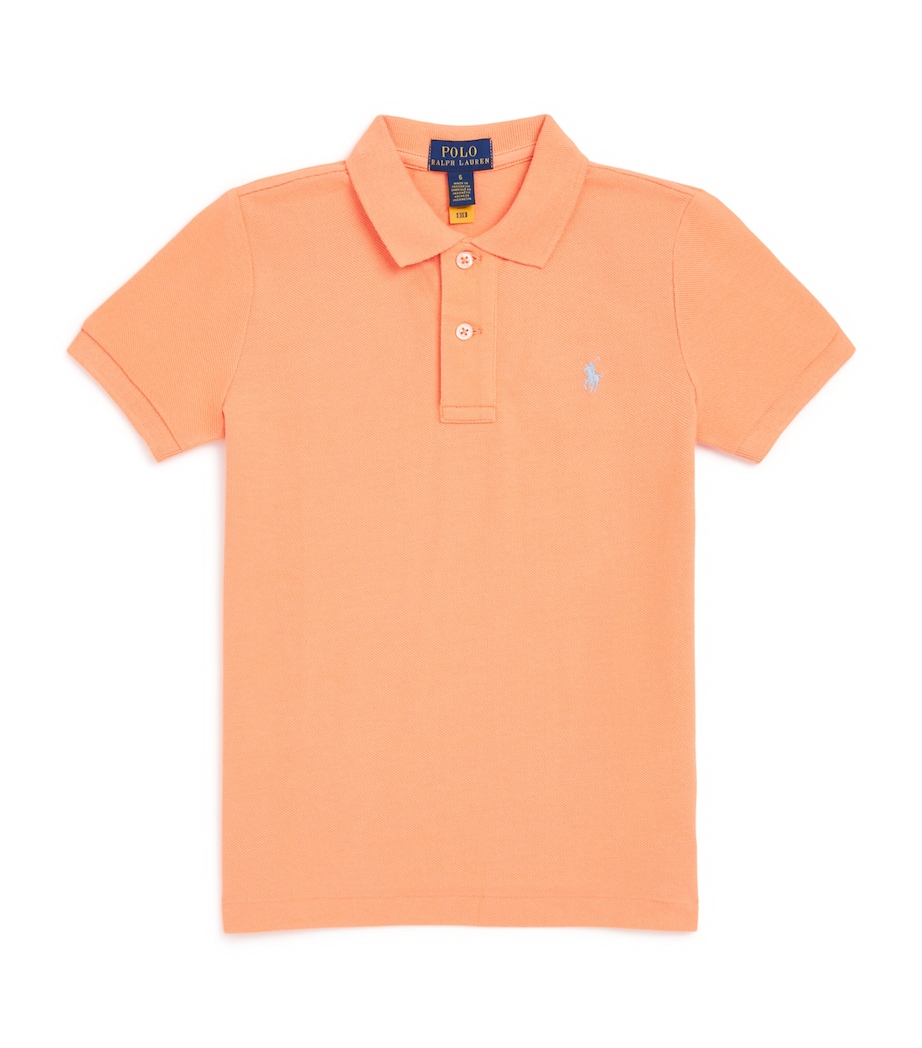 Cotton Polo Shirt (6-14 Years) POPPY Image 1