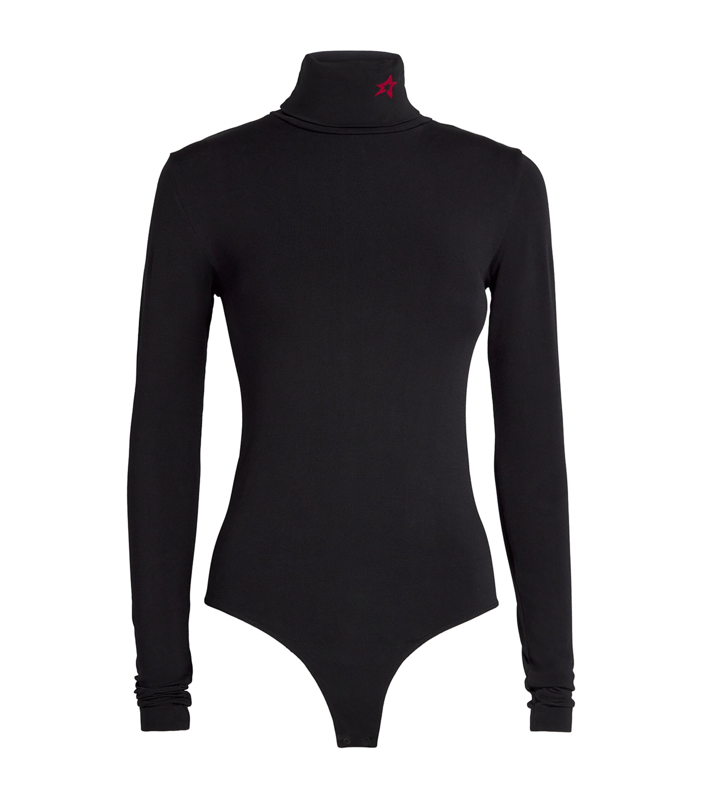 Perfect Moment High-neck Ski Bodysuit In Black