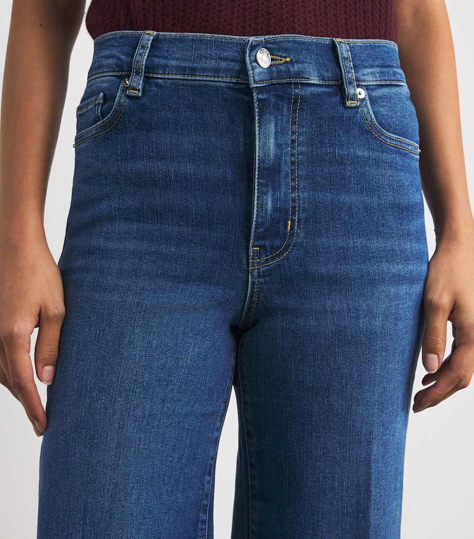 Le Slim Palazzo Wide-Leg Jeans FEMMA Image 6