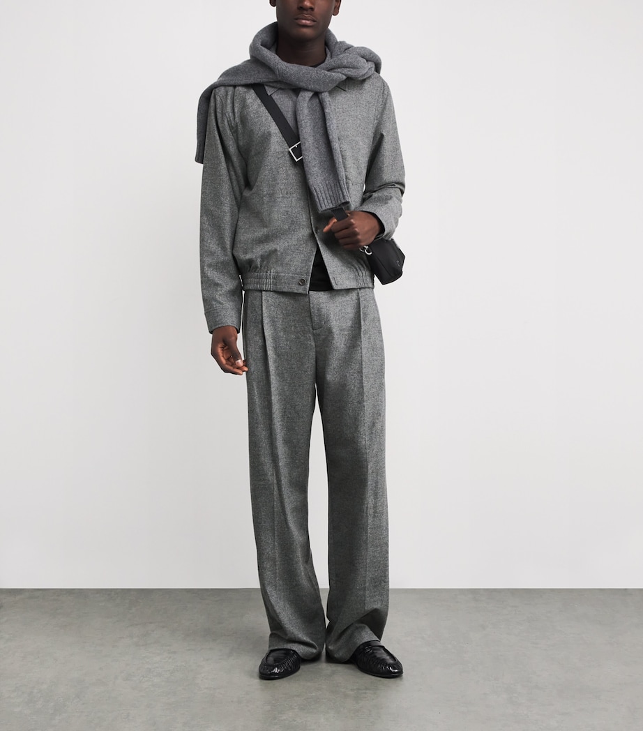 Wool Ernie Shirt Jacket CHARCOAL MELANGE Image 2