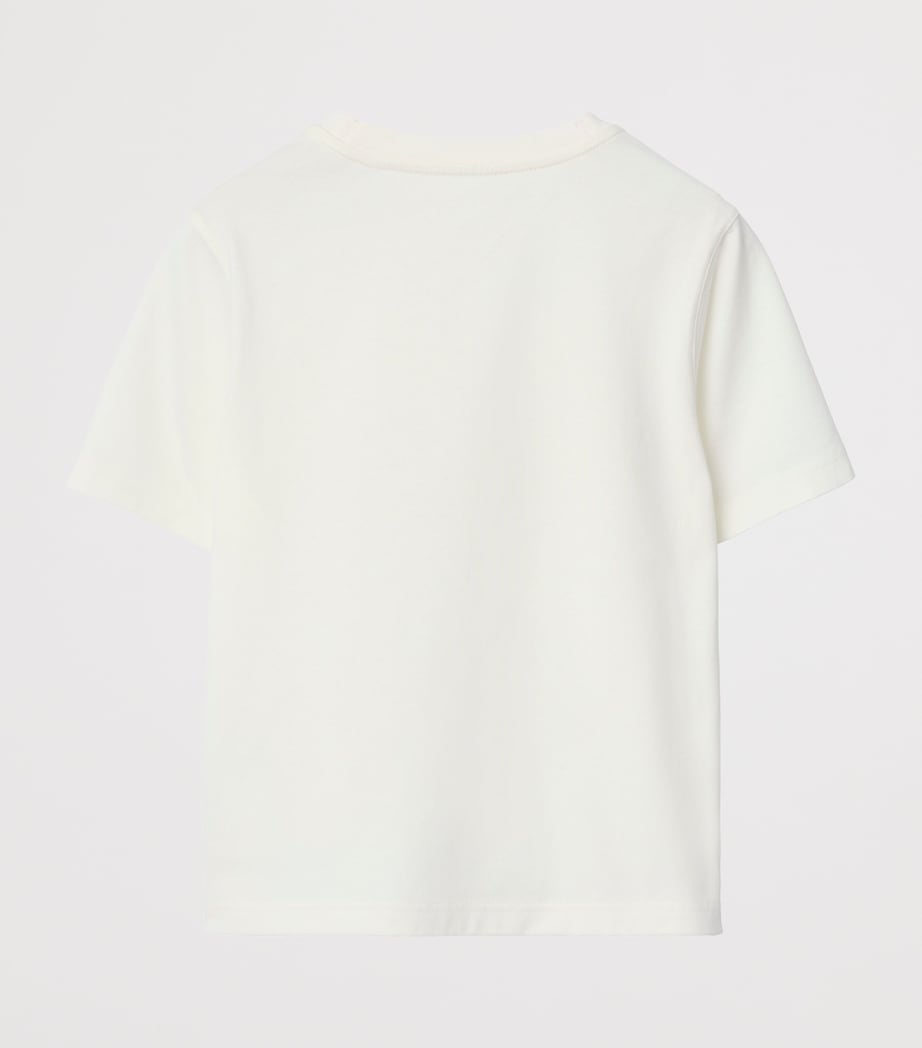 Cotton Watercolour EKD T-Shirt (3-12 Years) CHALK Image 2