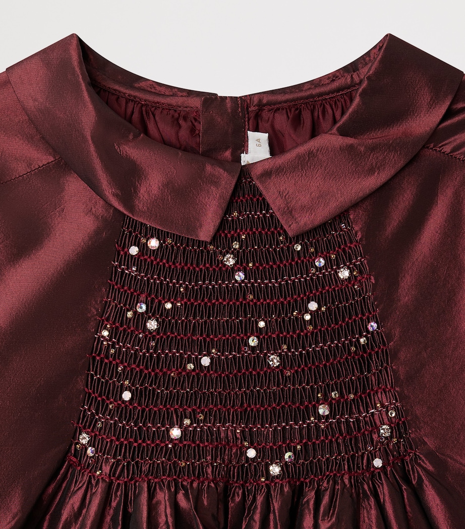 Silk Jeanne Dress (10-14 Years) RUBIS Image 3