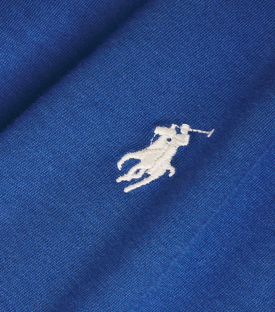 Cotton Logo T-Shirt DUSTY AZURE/C8135 Image 5