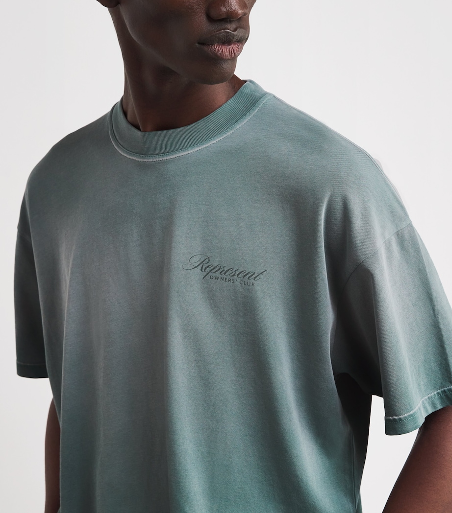 Owners Club T-Shirt VINTAGE GREEN Image 6