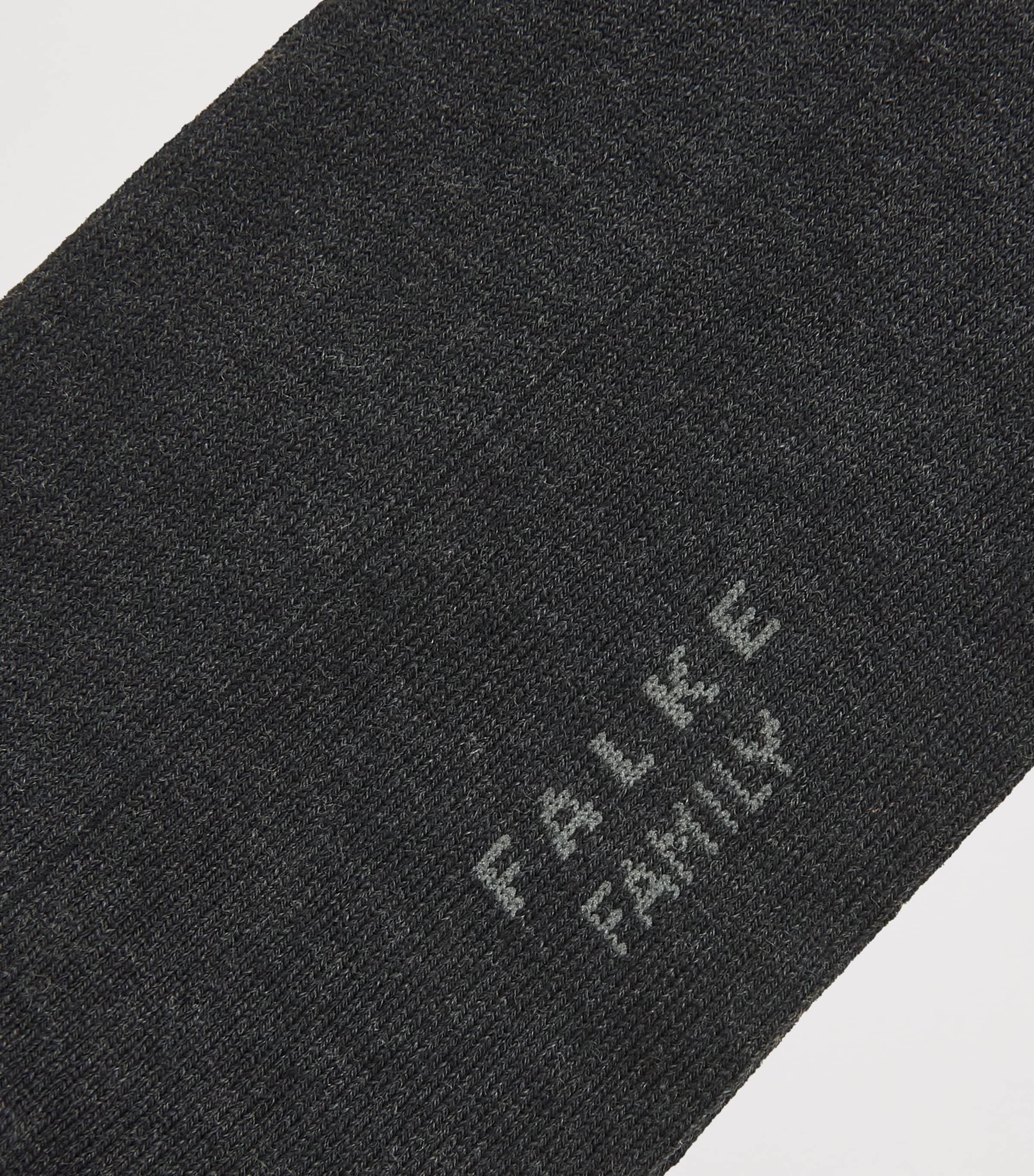 Falke Mens Family Socks Anthramel Image 2