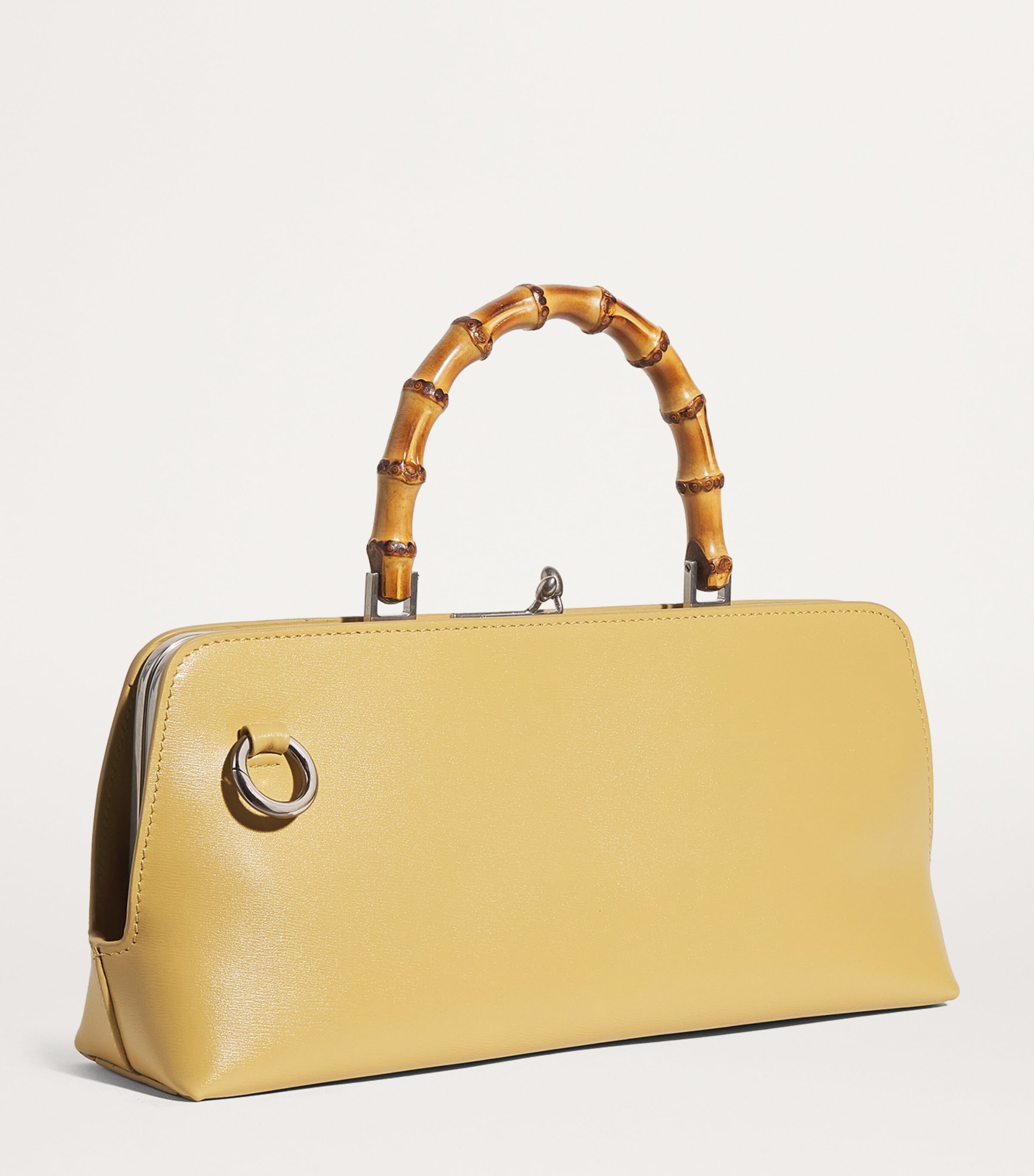 ショルダーバッグ・ポシェット JIL SANDER Pastel Green Leather Micro Goji Crossbody Bag Jil Sander Pastel Green Leather Micro Goji Crossbody Bag