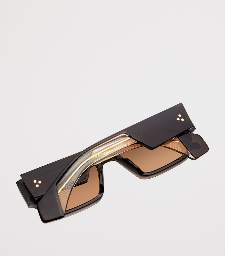 Jacques Marie Mage Engel Rectangular Sunglasses London Image 4