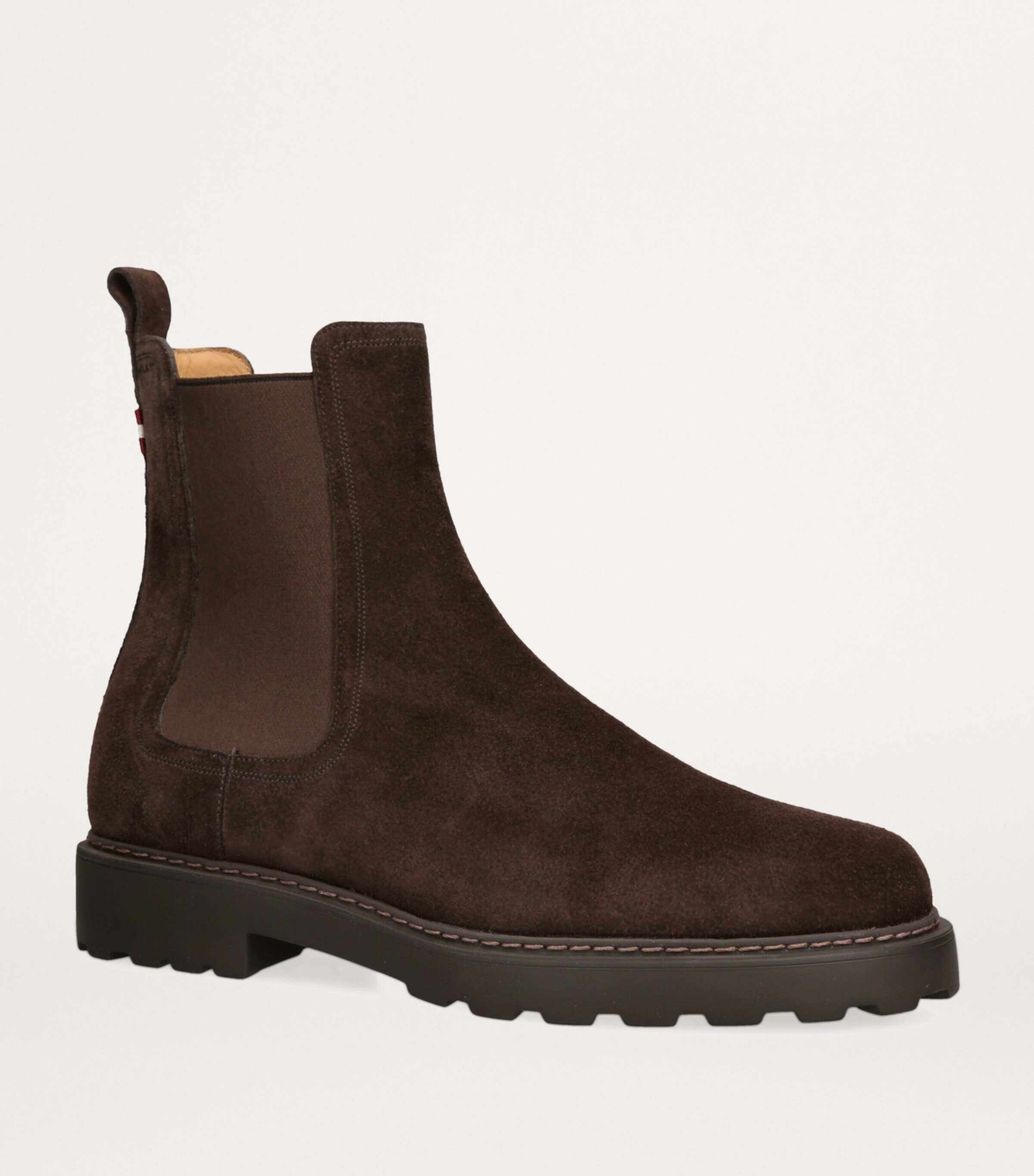 Suede Gevon Chelsea Boots BROWN Image 3