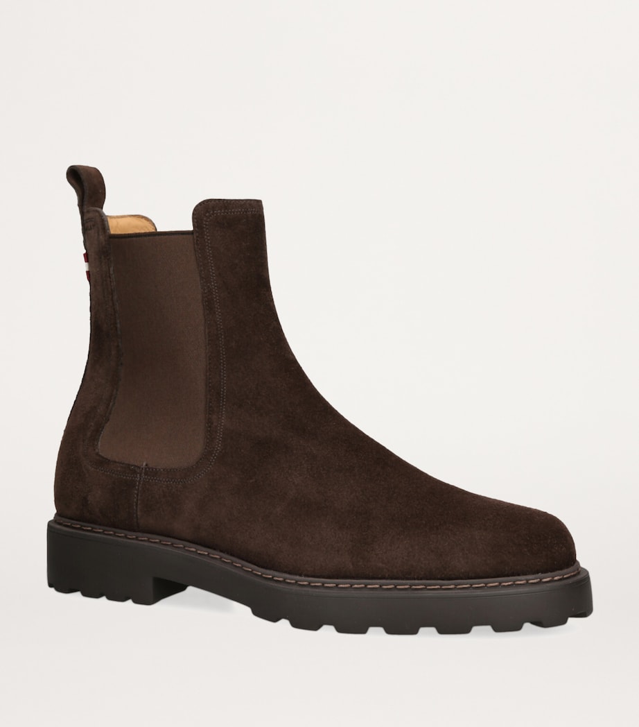 Suede Gevon Chelsea Boots BROWN Image 3