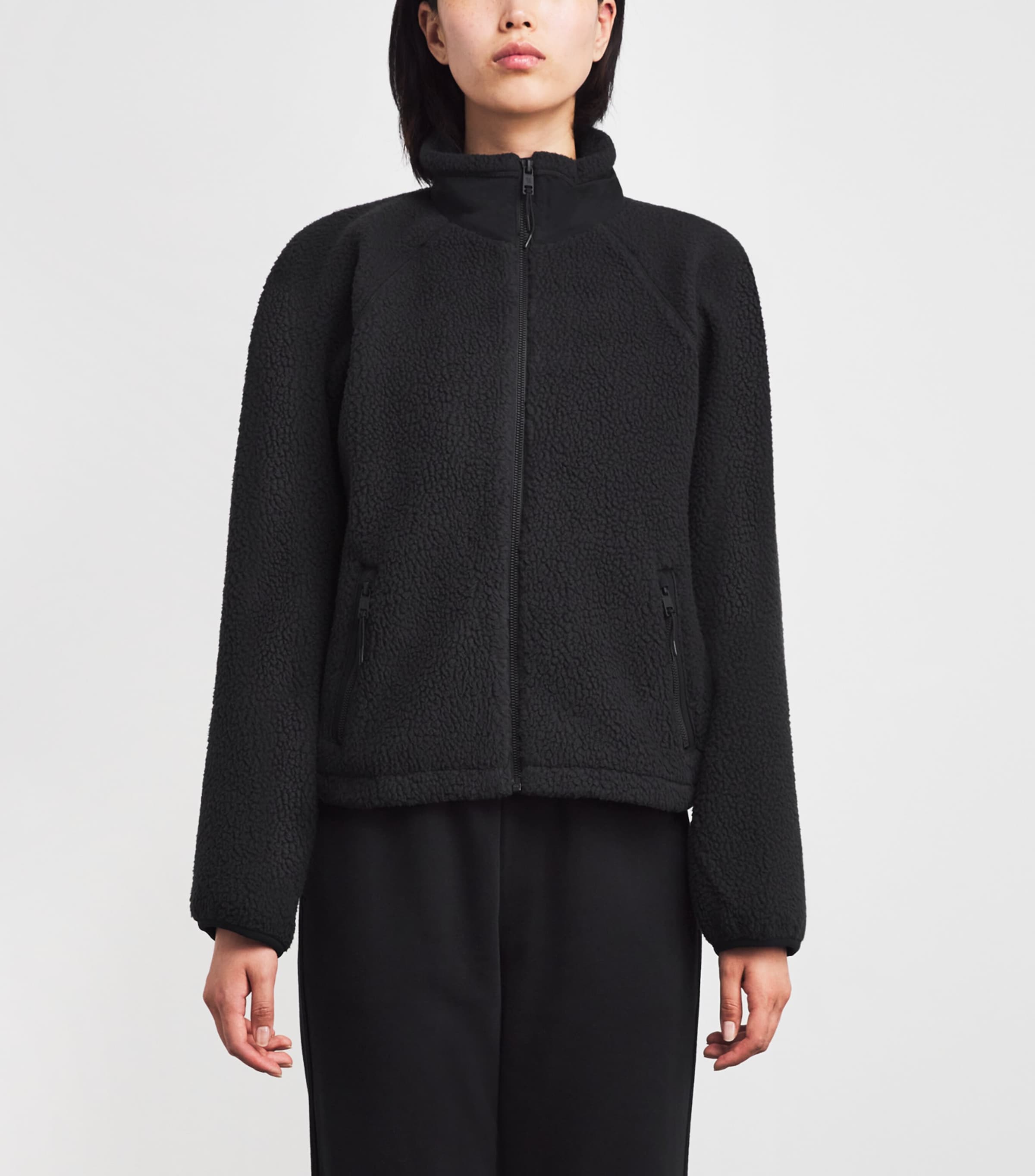 Fleece Alpine Jacket BLK BLACK Image 3