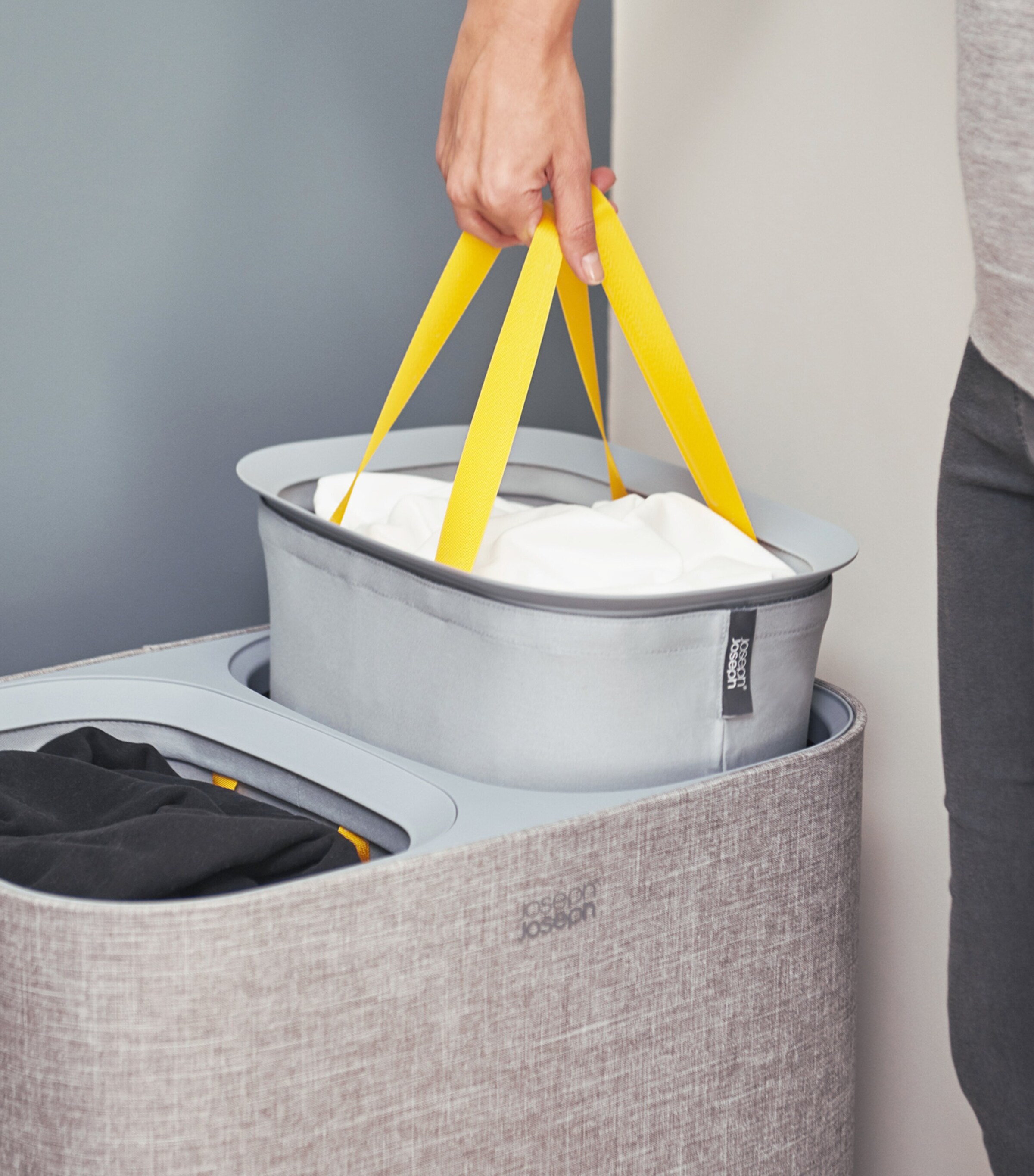 Tota Laundry Separation Basket (90L) GREY Image 5