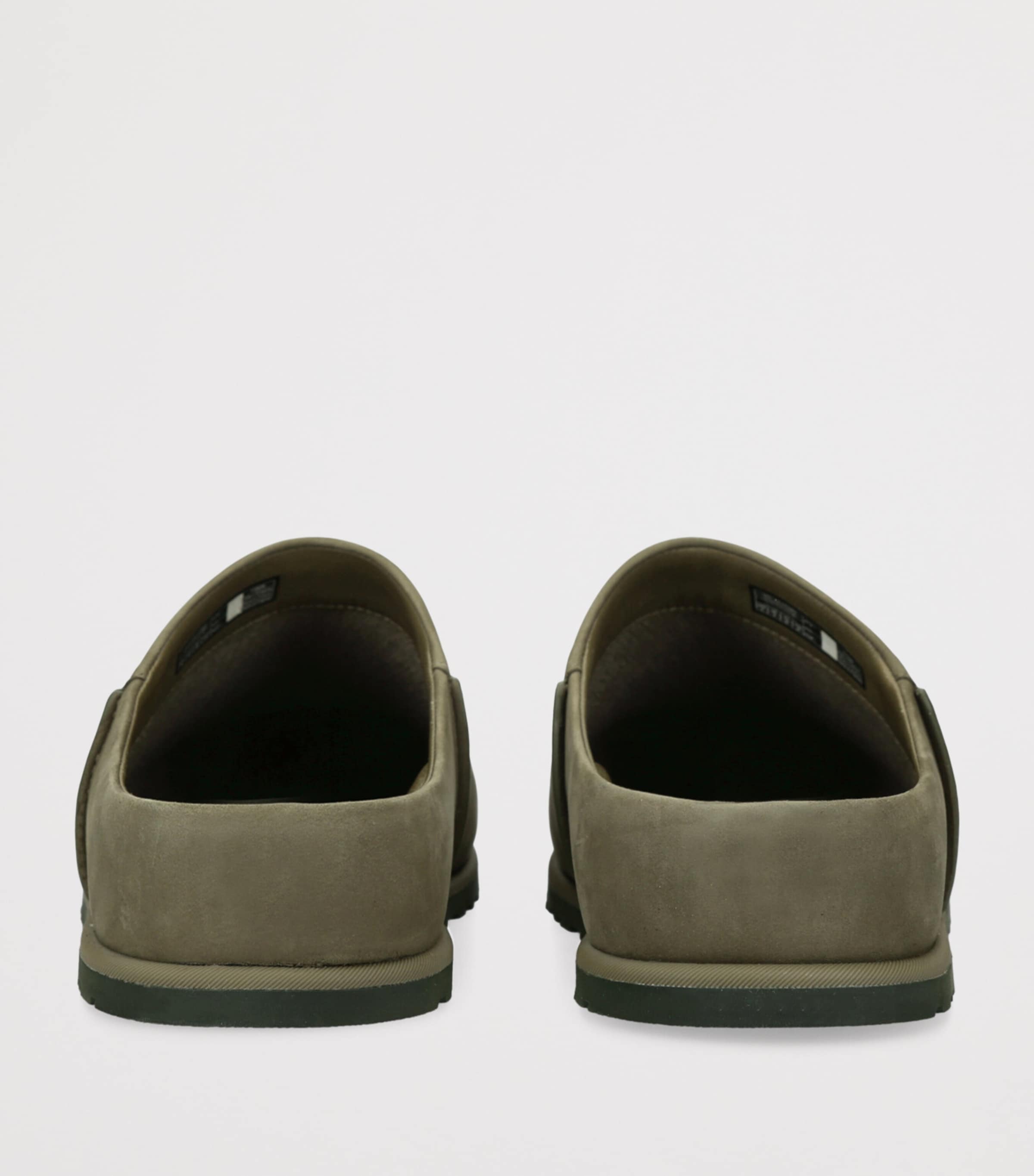 Suede Otzo Clogs KHAKI Image 2