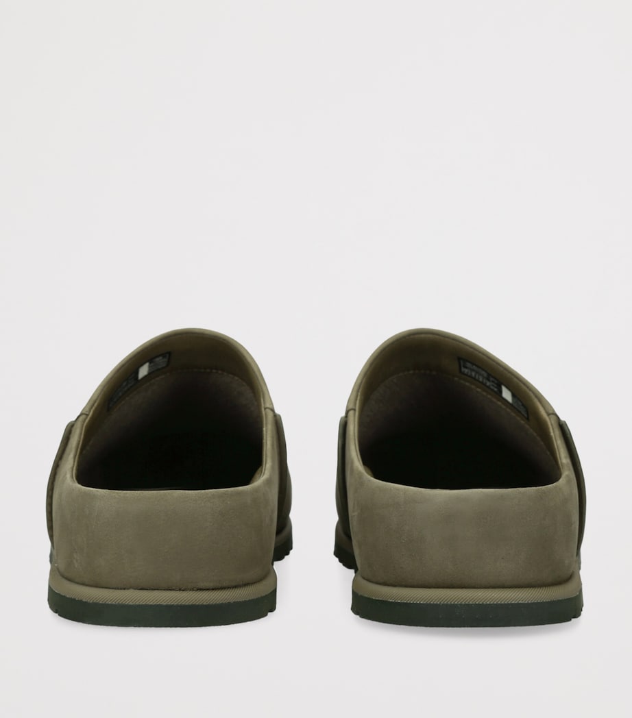 Suede Otzo Clogs KHAKI Image 2