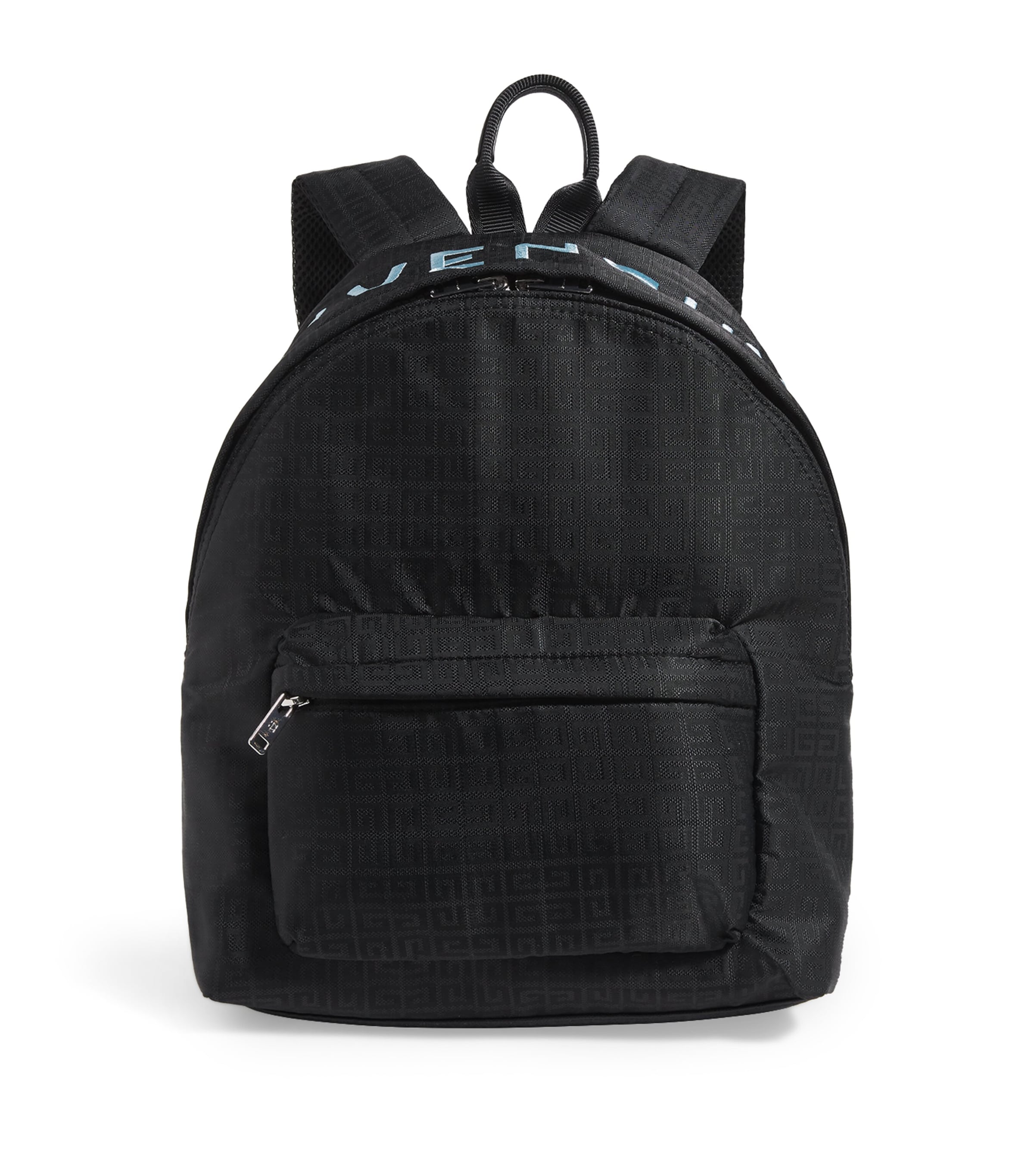 Givenchy Embroidered 4g Backpack In Black