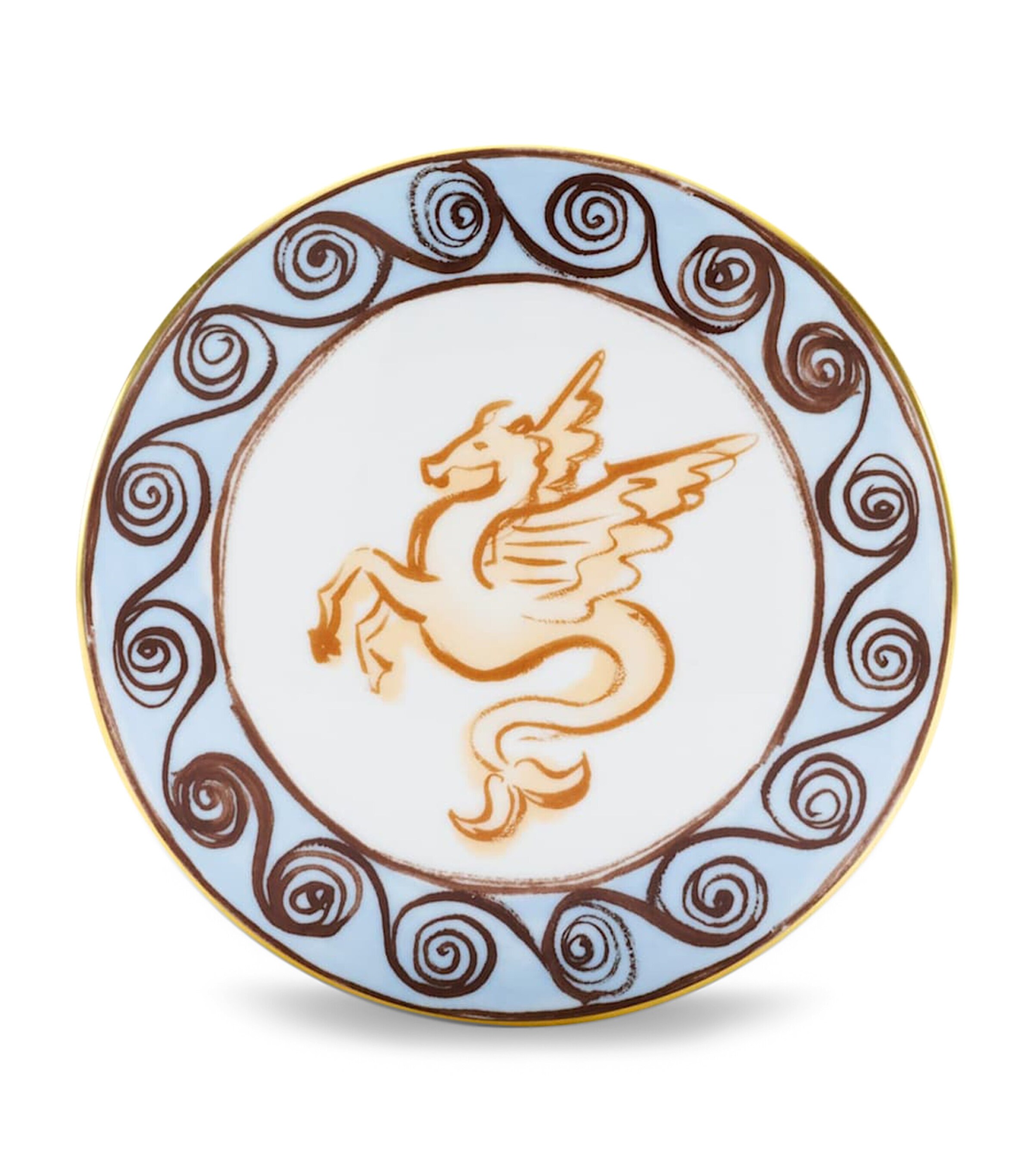 Porcelain Il Viaggio di Nettuno Round Trinket Box (13cm) G00135001 Image 2