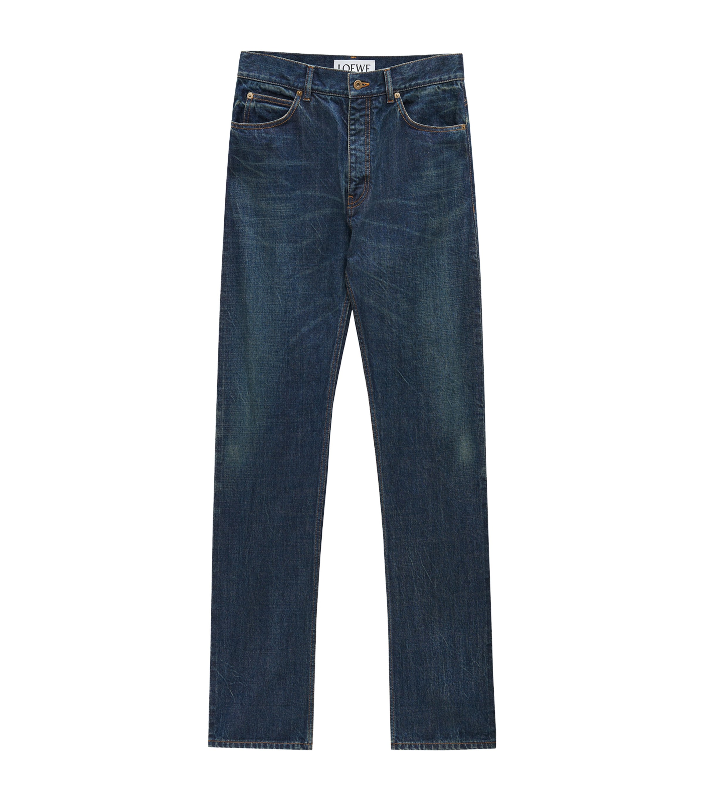 LOEWE MID-RISE STRAIGHT JEANS 