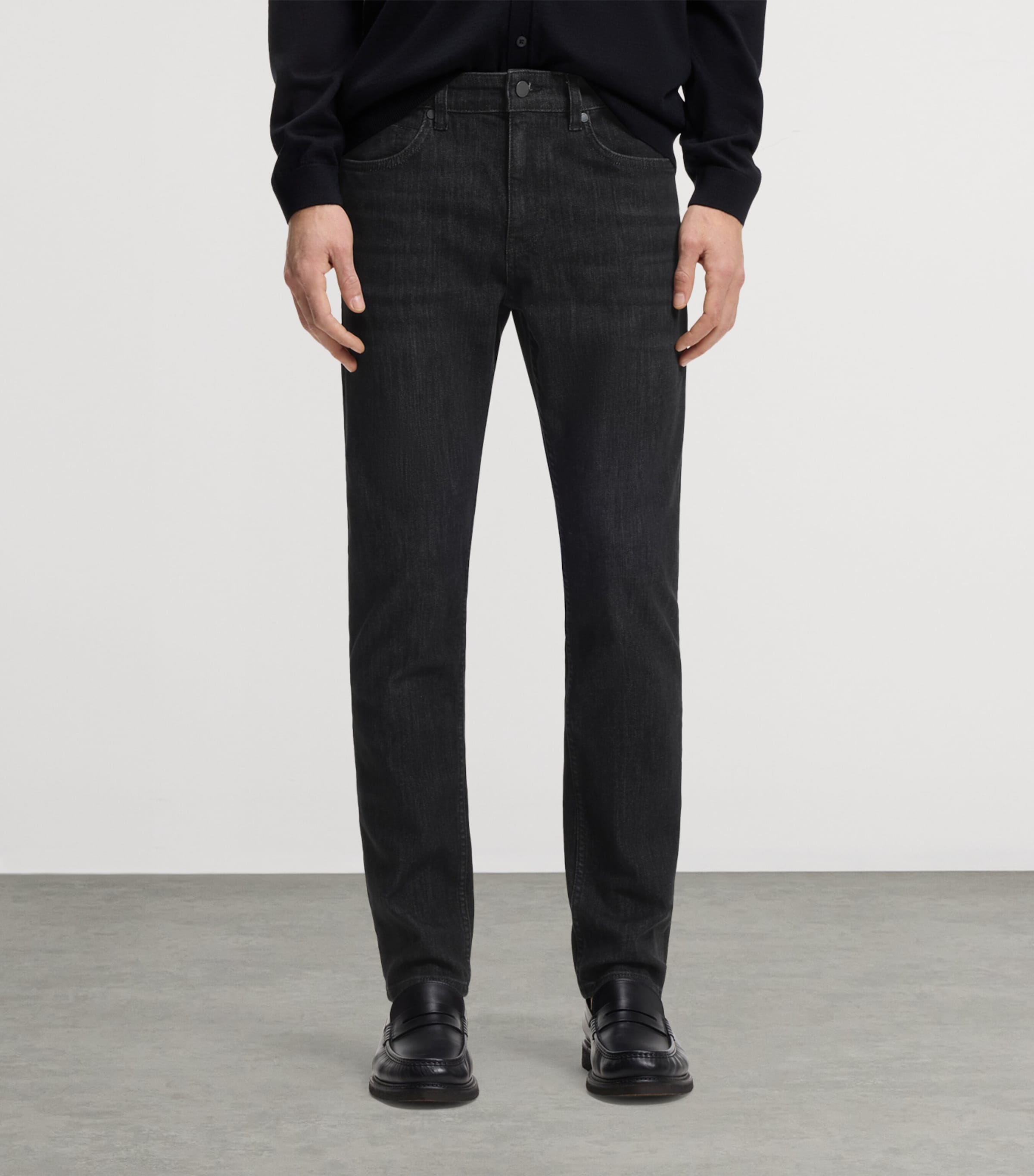 BOSS Mens Delaware Slim Jeans Image 2